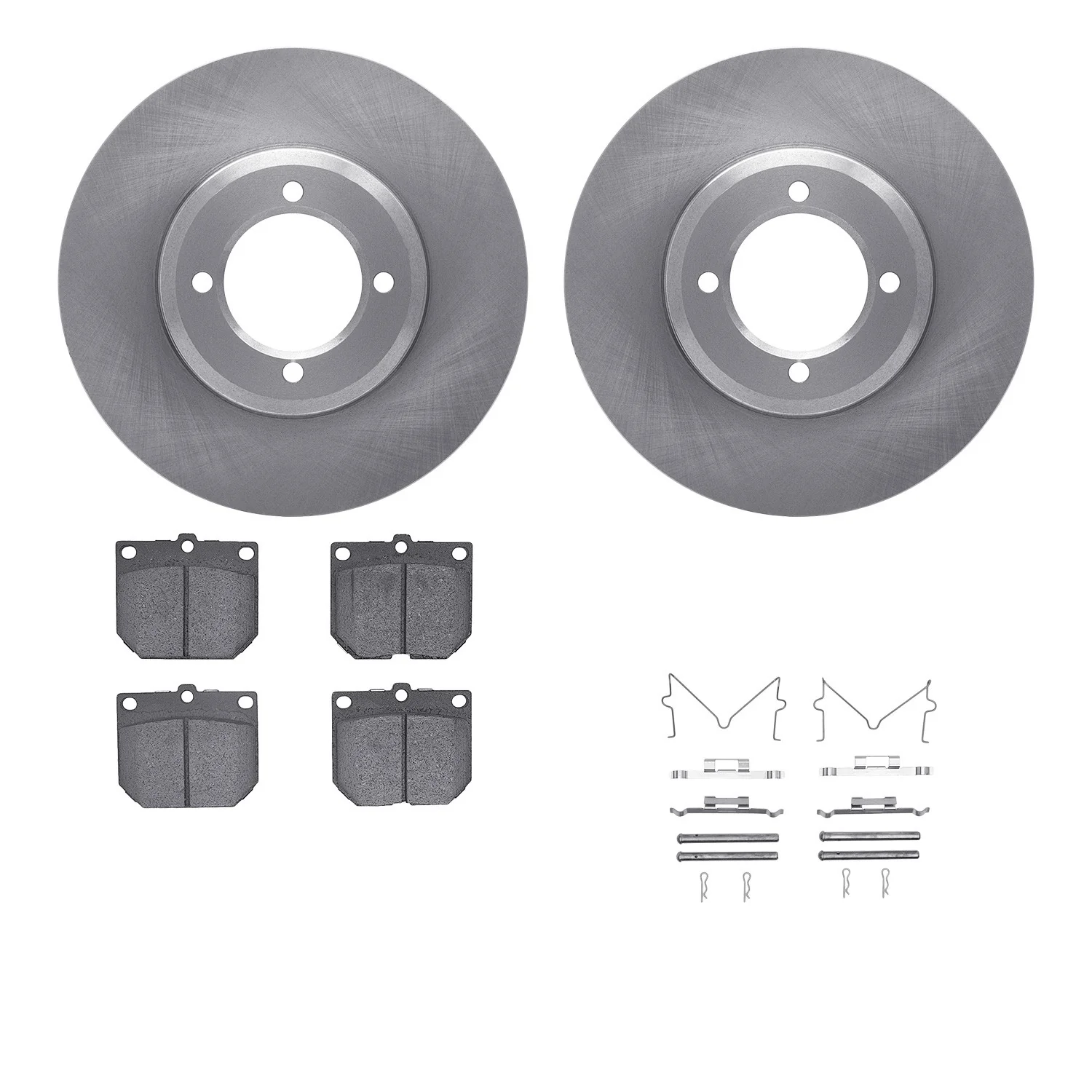 Dynamite Friction 6512-76147 Disc Brake Kit - Front