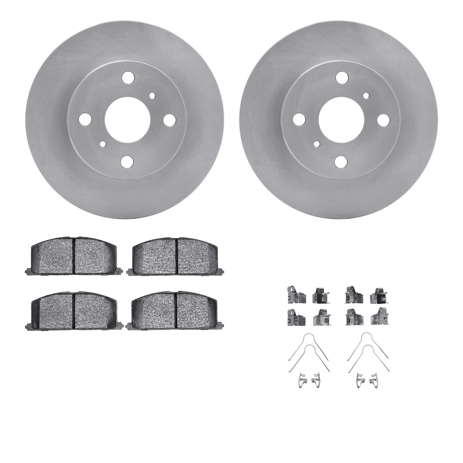 Dynamite Friction 6512-76203 Disc Brake Kit - Front