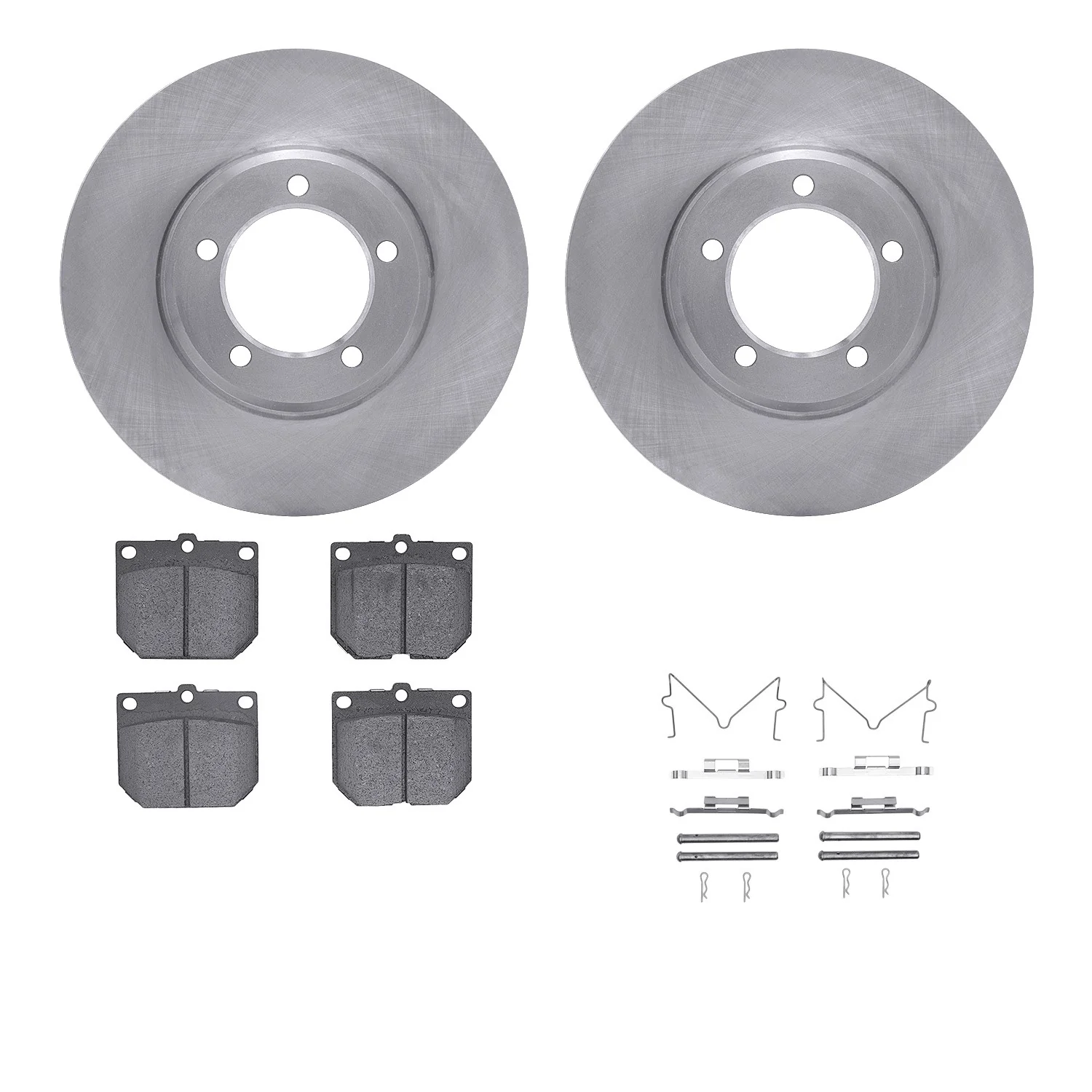Dynamite Friction 6512-76536 Disc Brake Kit - Front