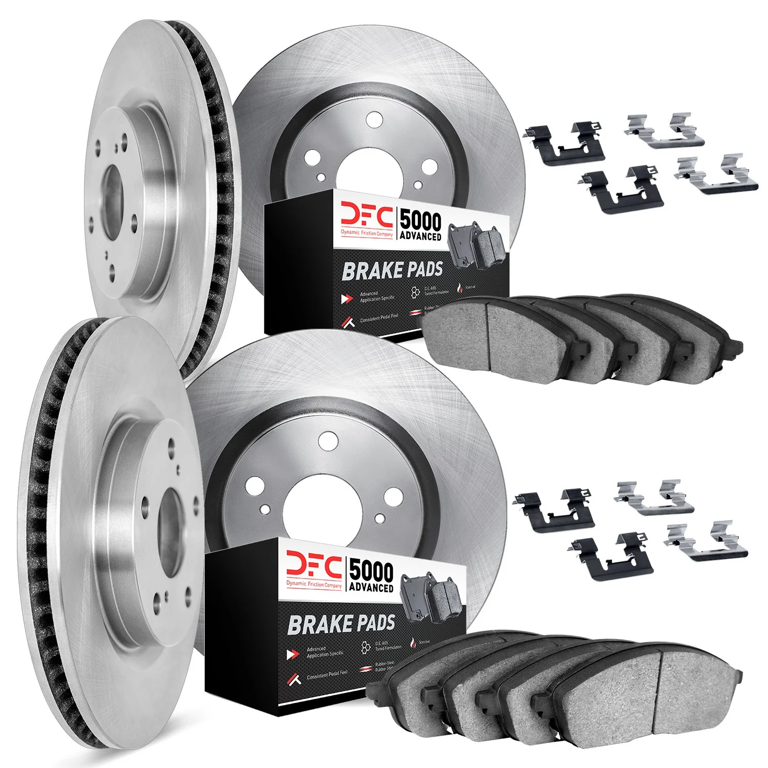 Dynamite Friction 6514-63031 Disc Brake Kit - Front and Rear
