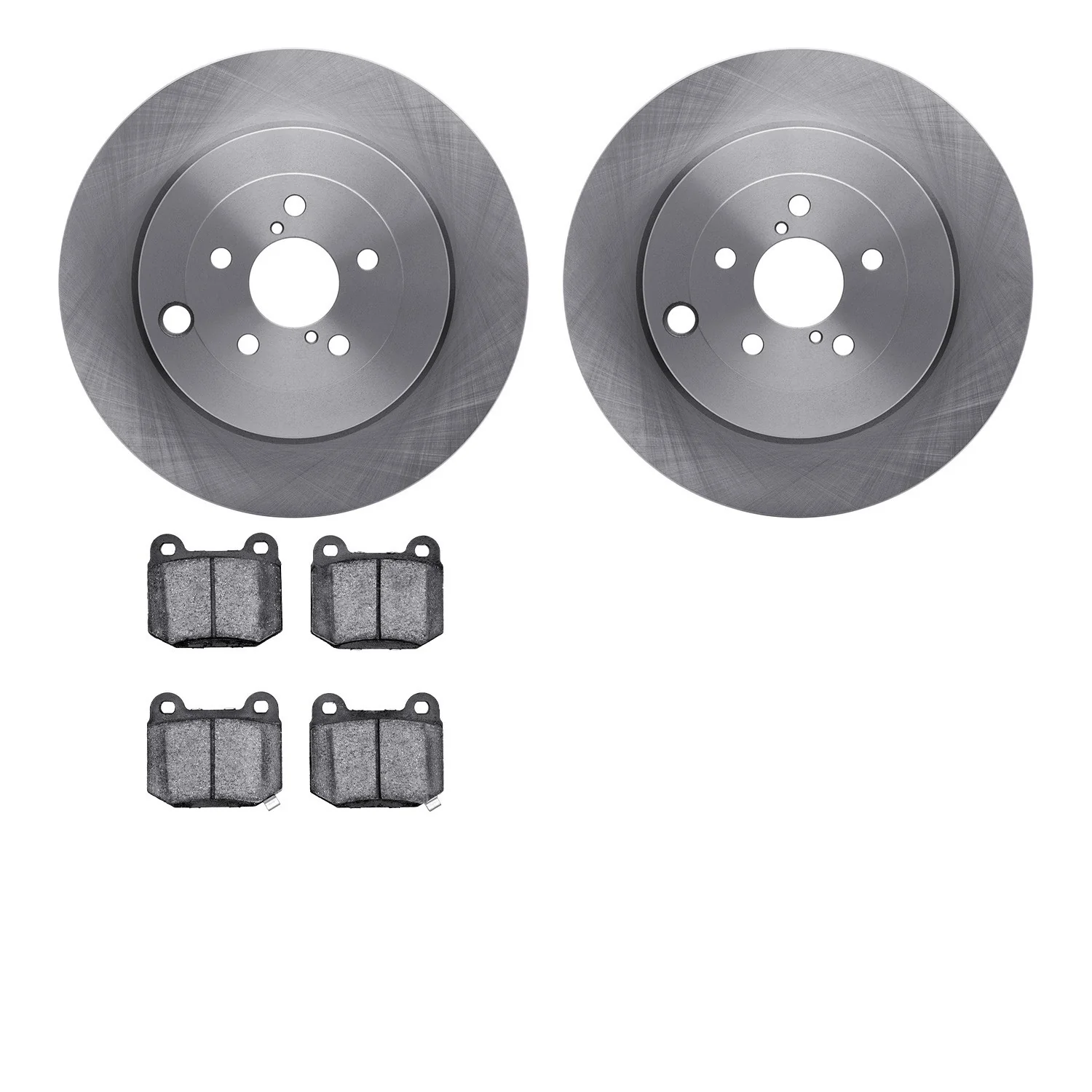 Dynamite Friction 6602-13055 Disc Brake Kit - Rear