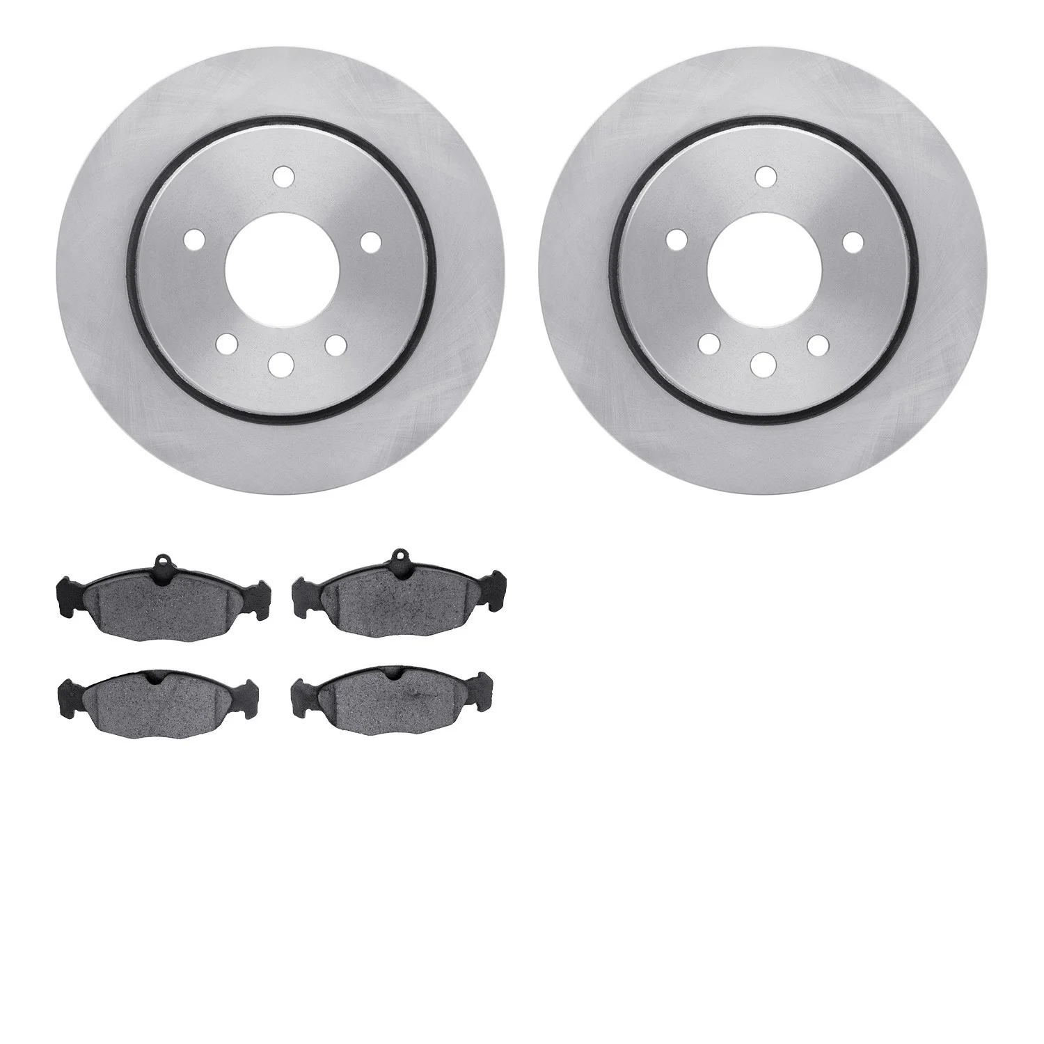 Dynamite Friction 6602-20027 Disc Brake Kit - Rear