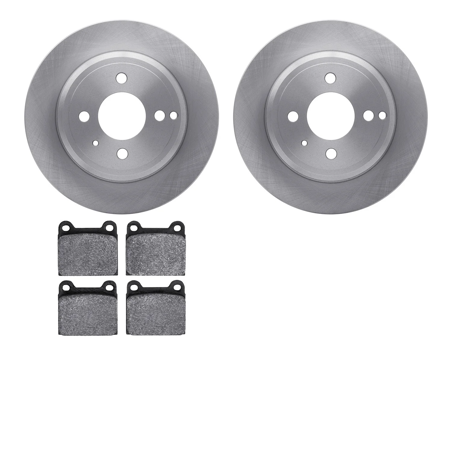 Dynamite Friction 6602-27067 Disc Brake Kit - Rear