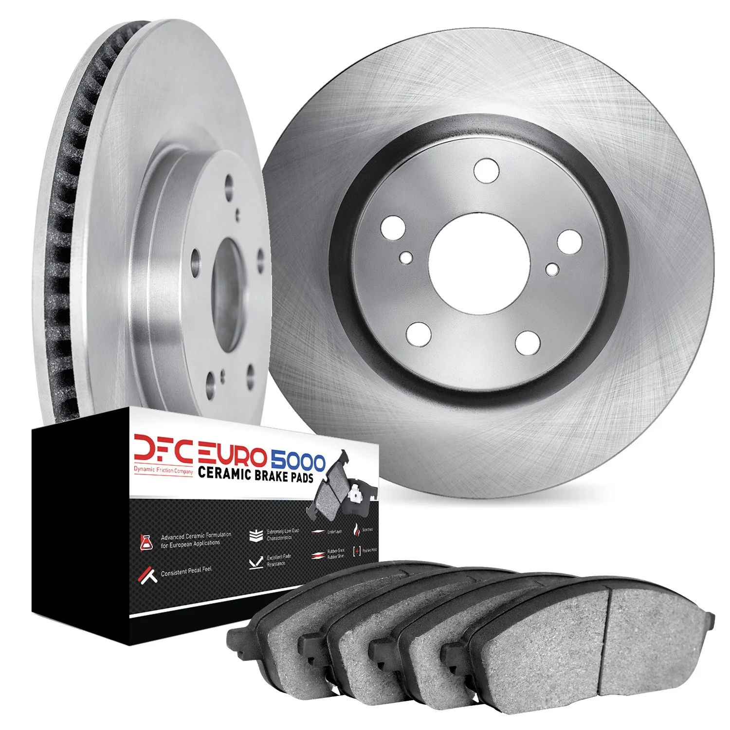 Dynamite Friction 6602-75038 Disc Brake Kit - Rear