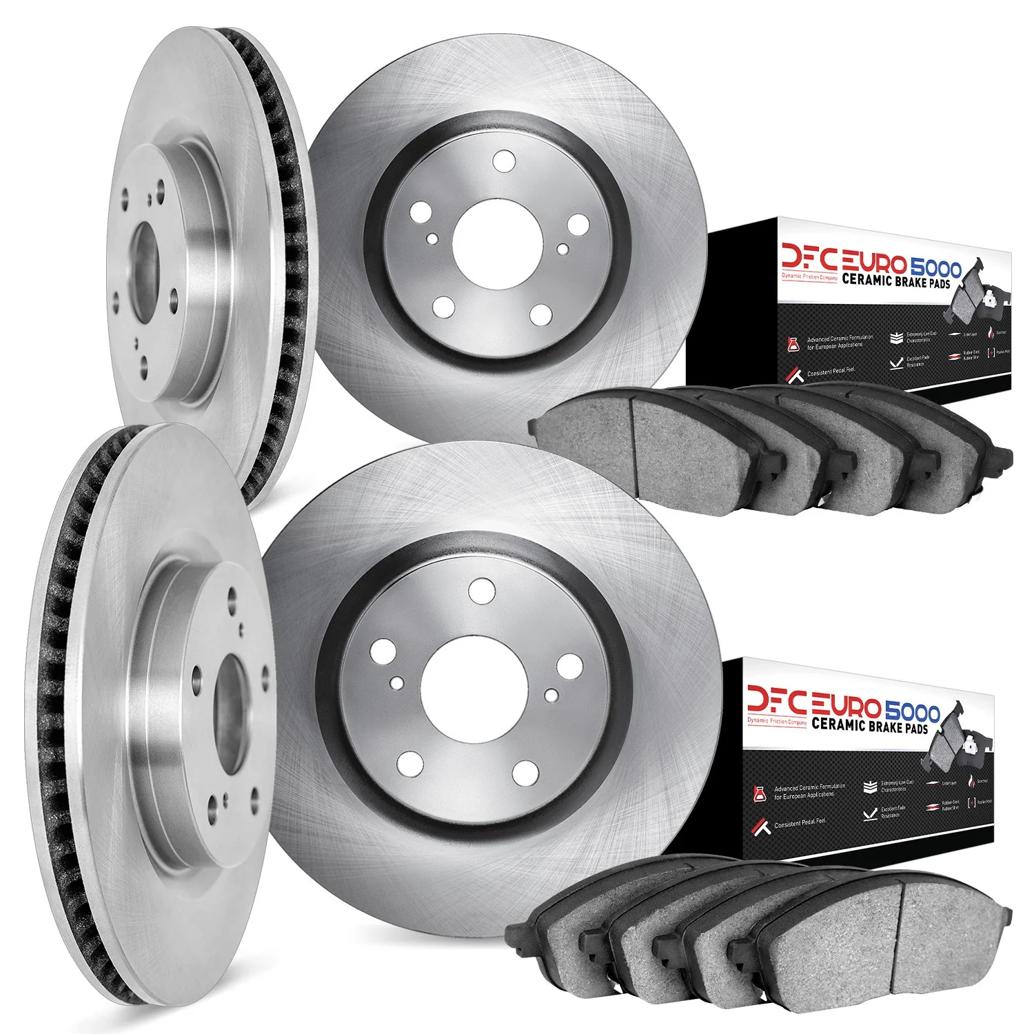Dynamite Friction 6604-31029 Disc Brake Kit - Front and Rear