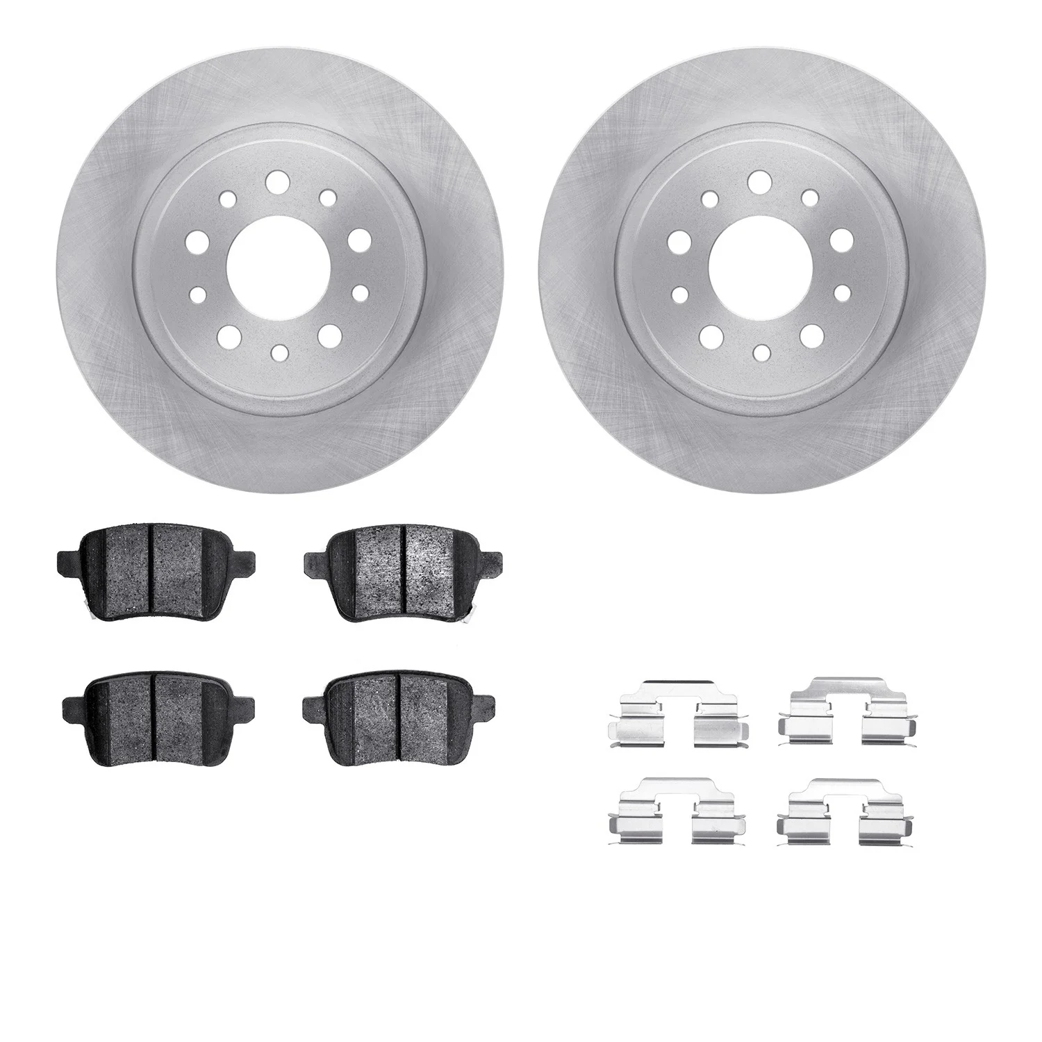 Dynamite Friction 6612-07011 Disc Brake Kit - Rear