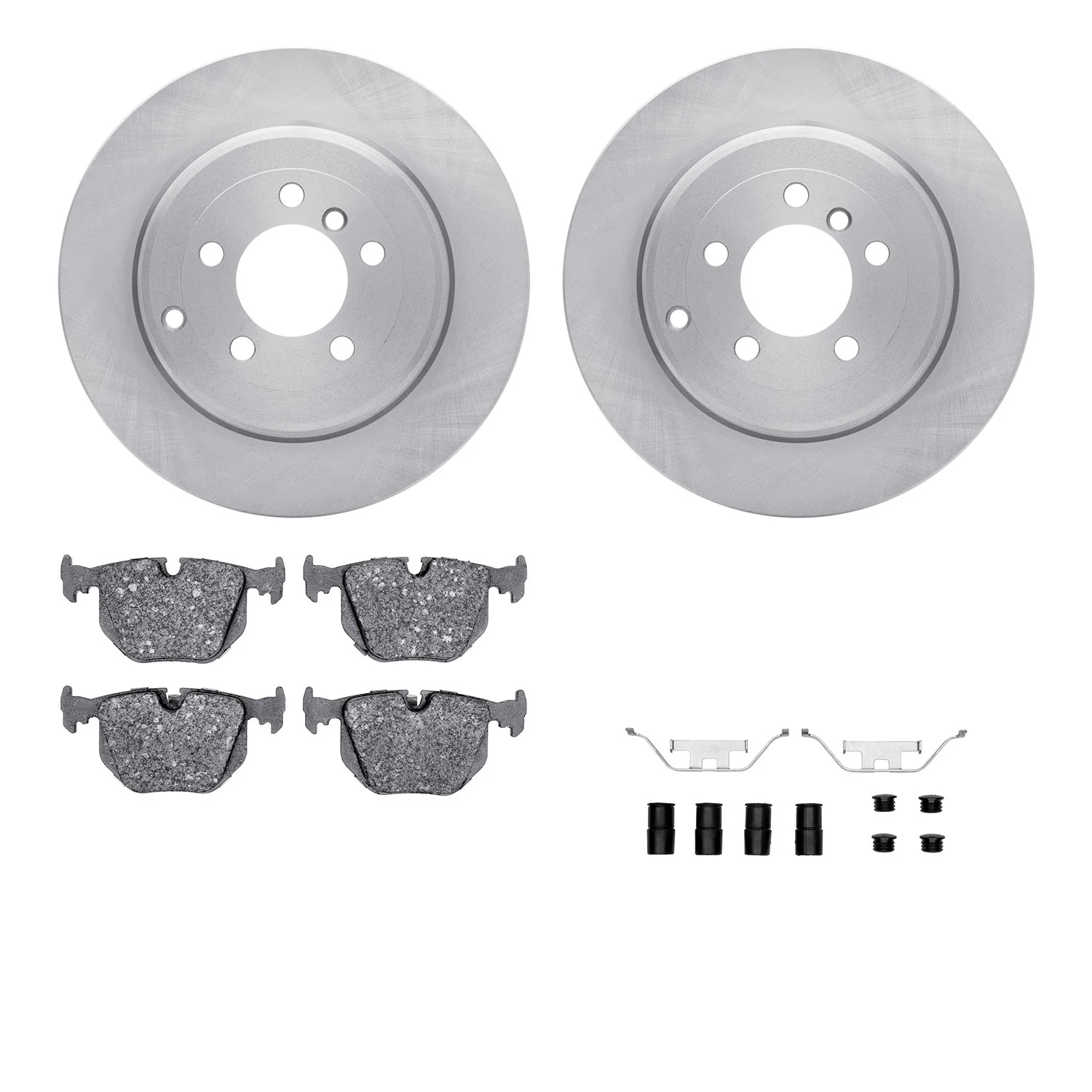 Dynamite Friction 6612-11019 Disc Brake Kit - Rear