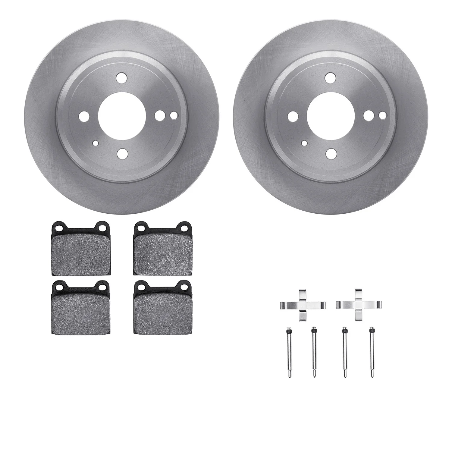 Dynamite Friction 6612-27083 Disc Brake Kit - Rear