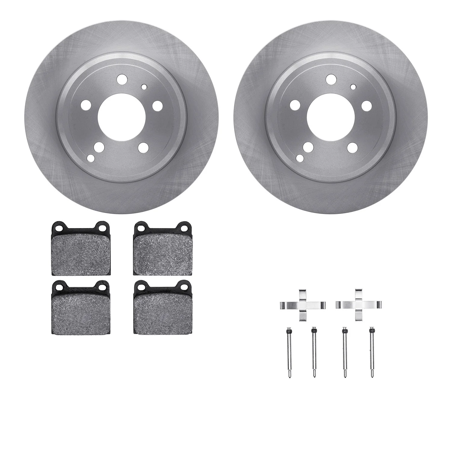 Dynamite Friction 6612-27098 Disc Brake Kit - Rear