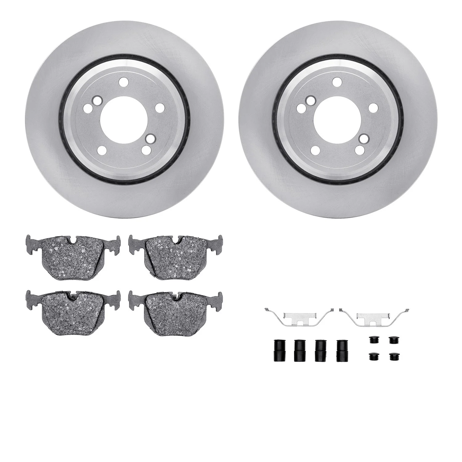 Dynamite Friction 6612-31189 Disc Brake Kit - Rear