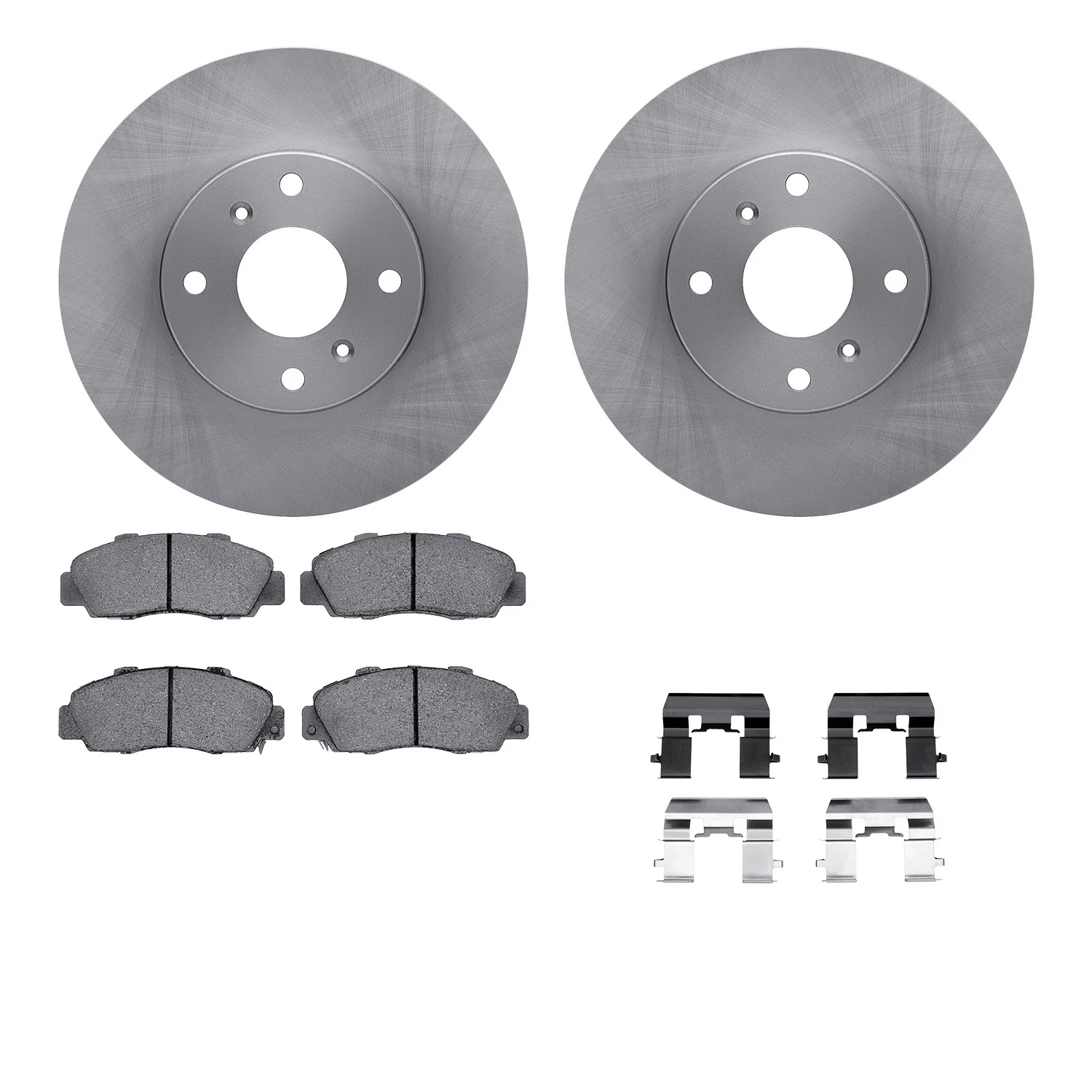 Dynamite Friction 6612-58015 Disc Brake Kit - Front