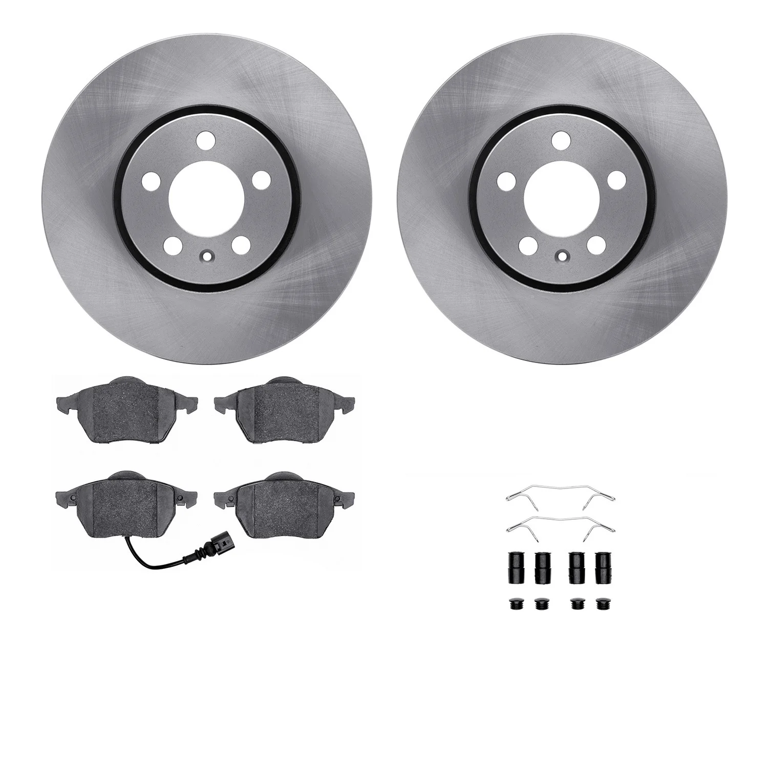 Dynamite Friction 6612-74099 Disc Brake Kit - Front