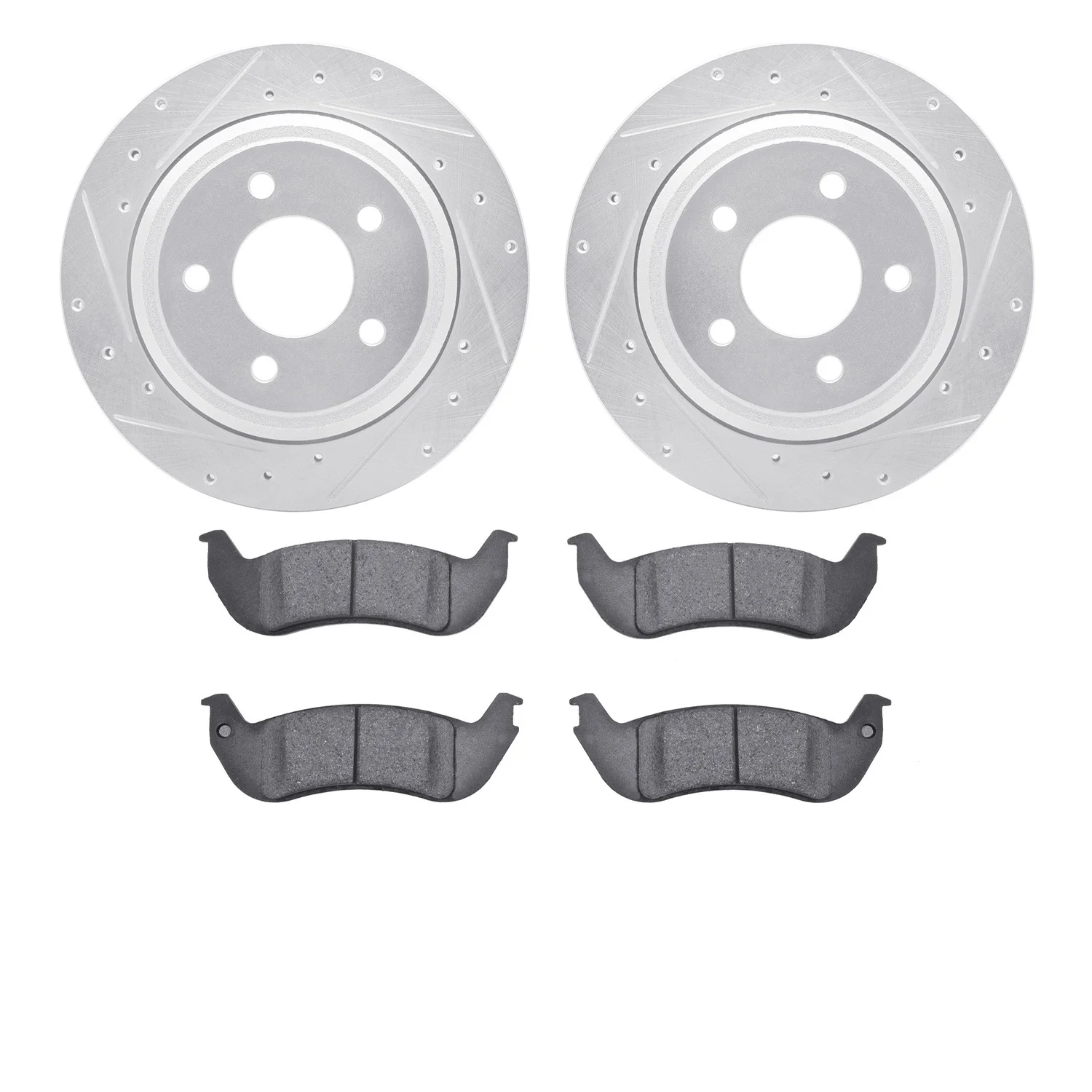 Dynamite Friction 7202-54003 Disc Brake Kit - Rear