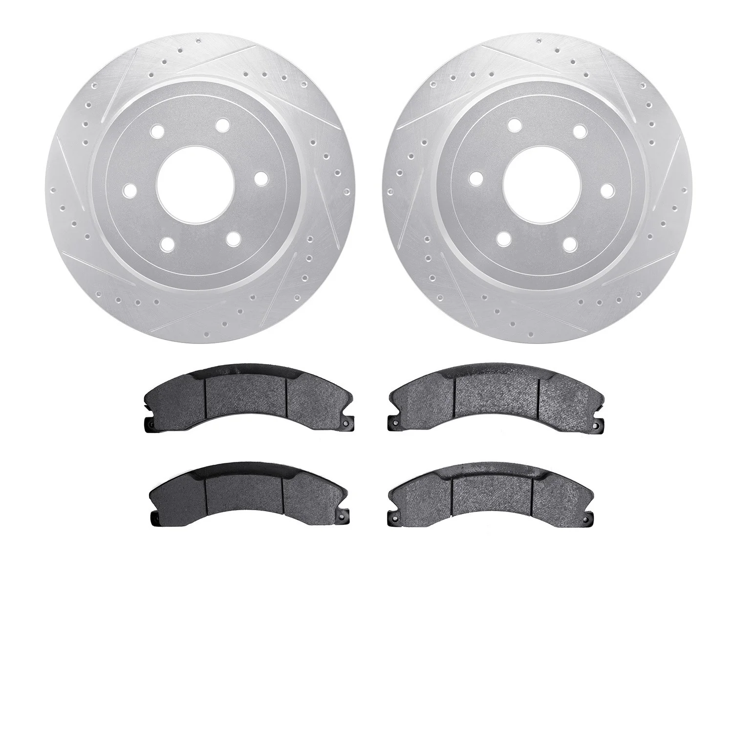 Dynamite Friction 7202-67006 Disc Brake Kit - Rear