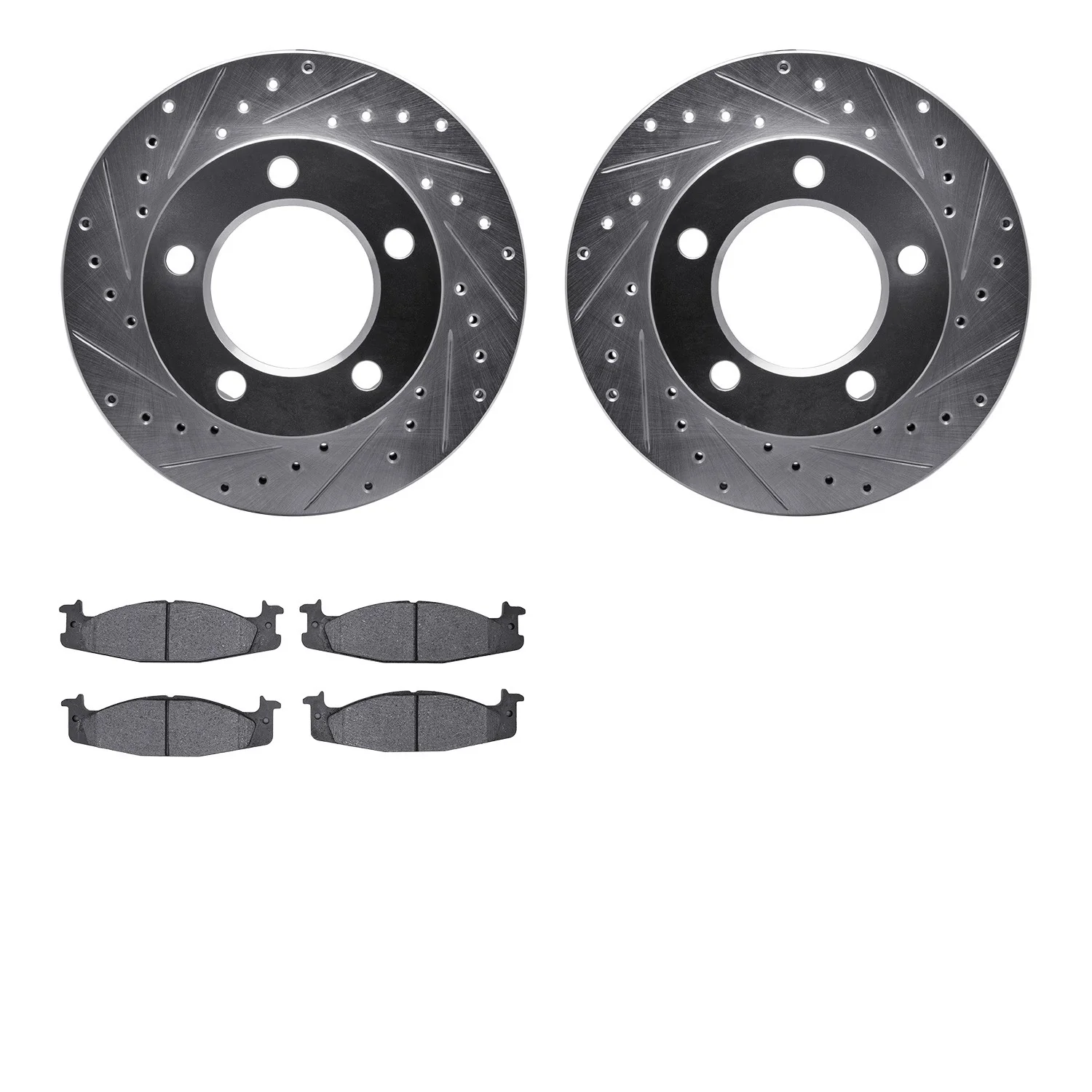 Dynamite Friction 7402-54024 Disc Brake Kit - Front