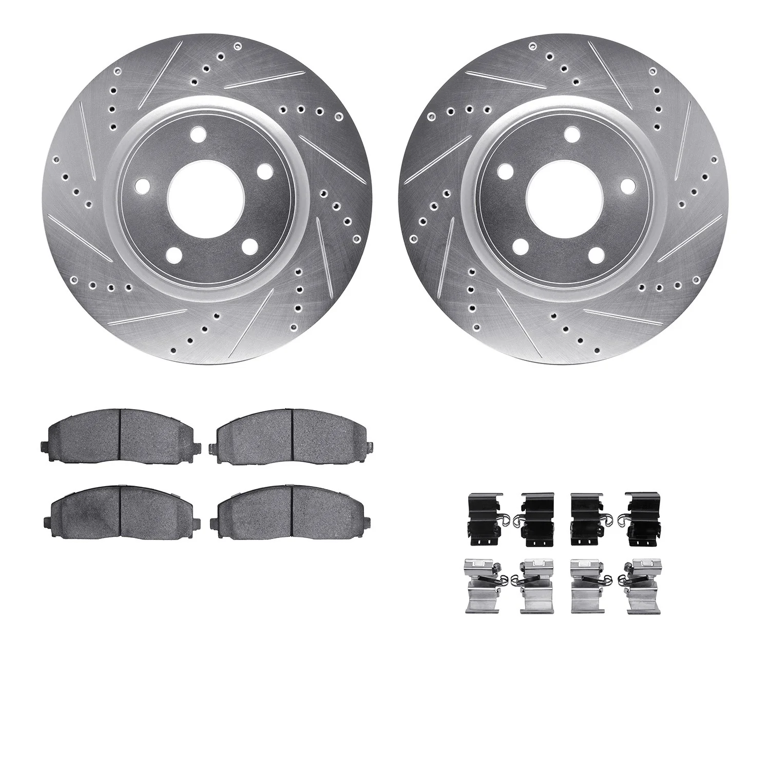 Dynamite Friction 7412-40022 Disc Brake Kit - Front