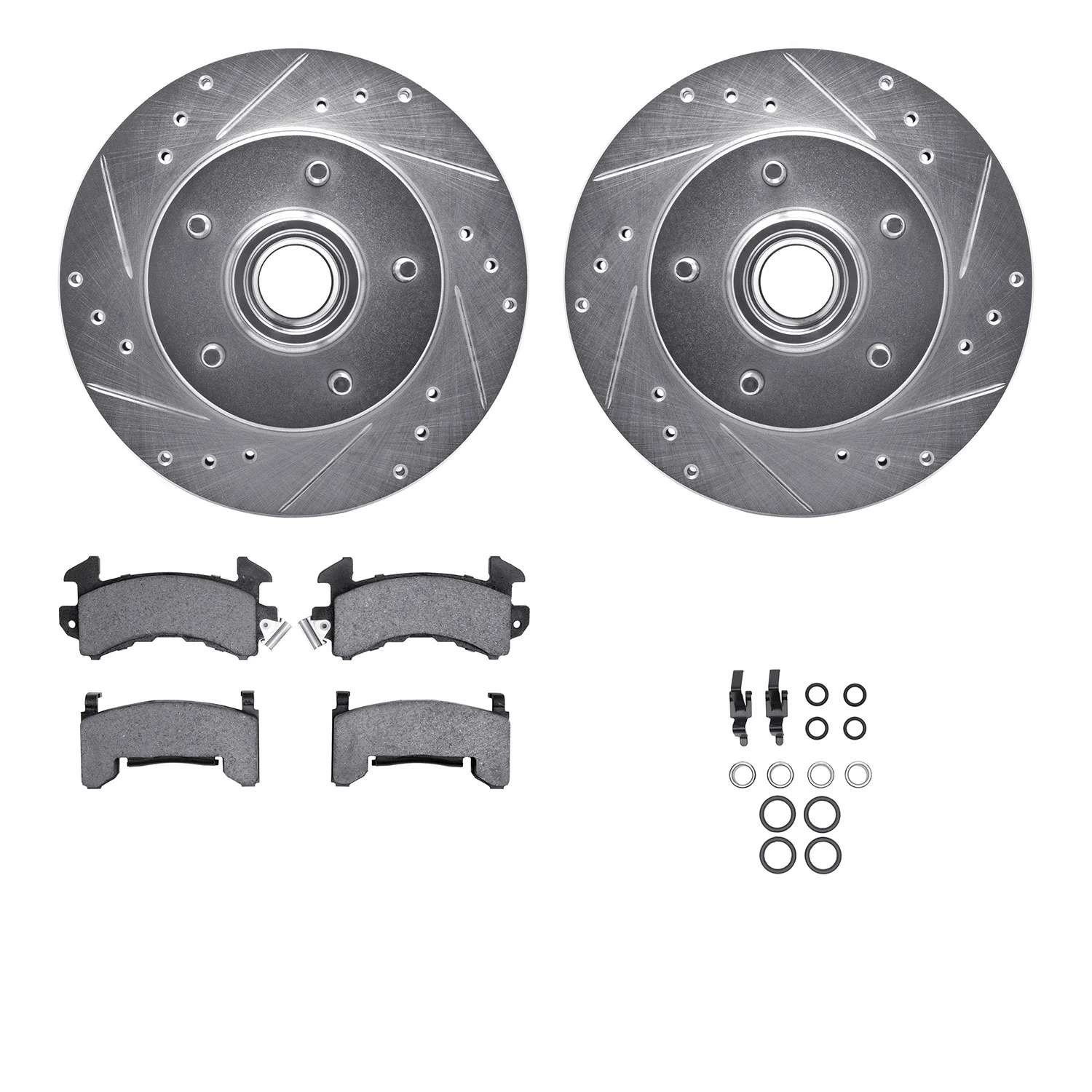Dynamite Friction 7412-47006 Disc Brake Kit - Front