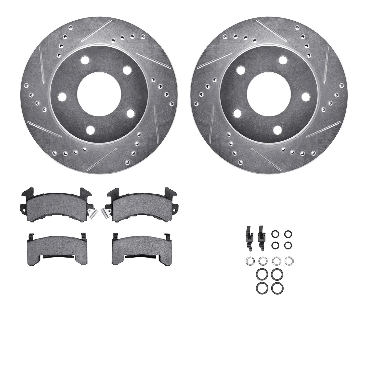Dynamite Friction 7412-48002 Disc Brake Kit - Front