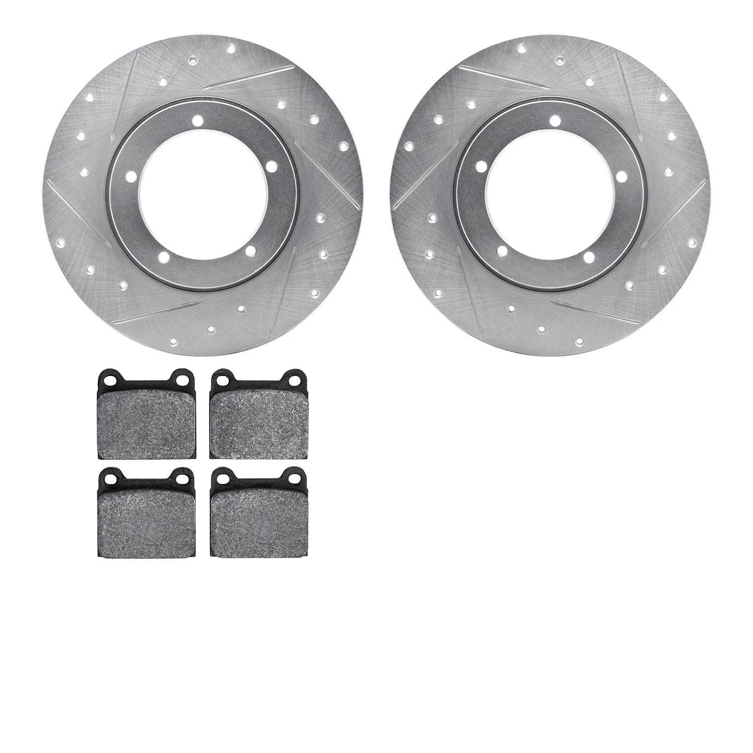 Dynamite Friction 7502-02000 Disc Brake Kit - Front