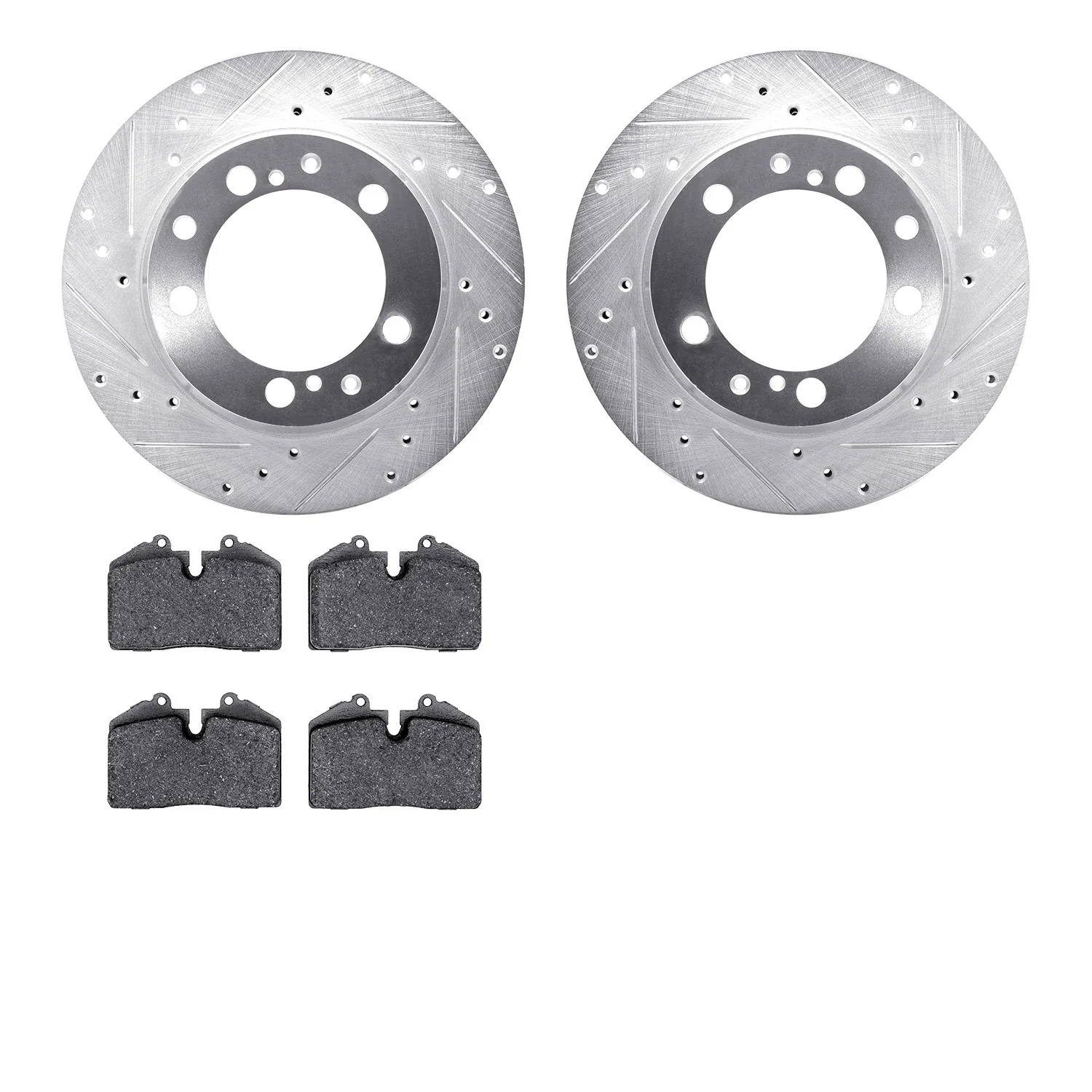 Dynamite Friction 7502-02098 Disc Brake Kit - Rear