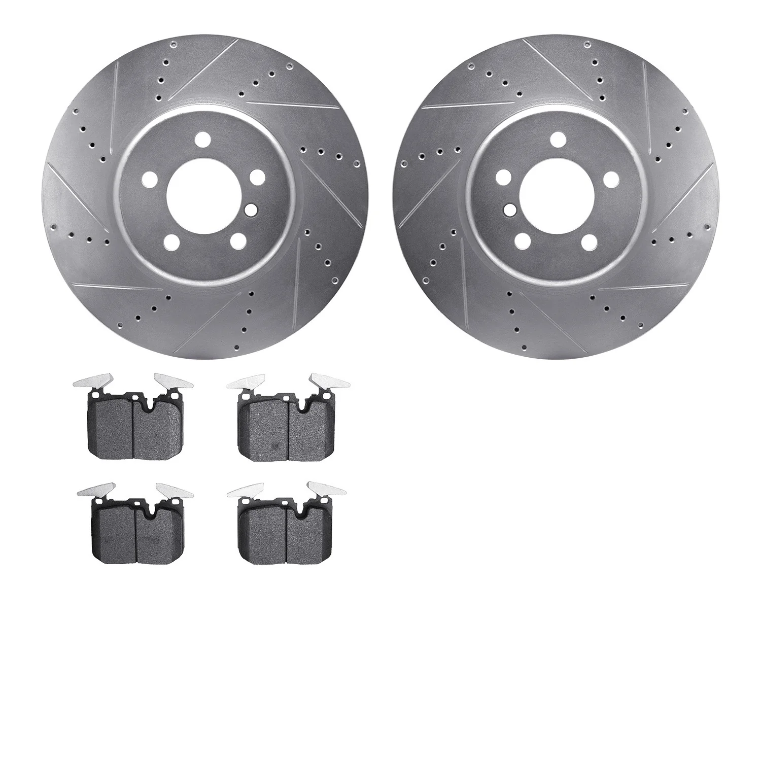 Dynamite Friction 7502-31110 Disc Brake Kit - Front