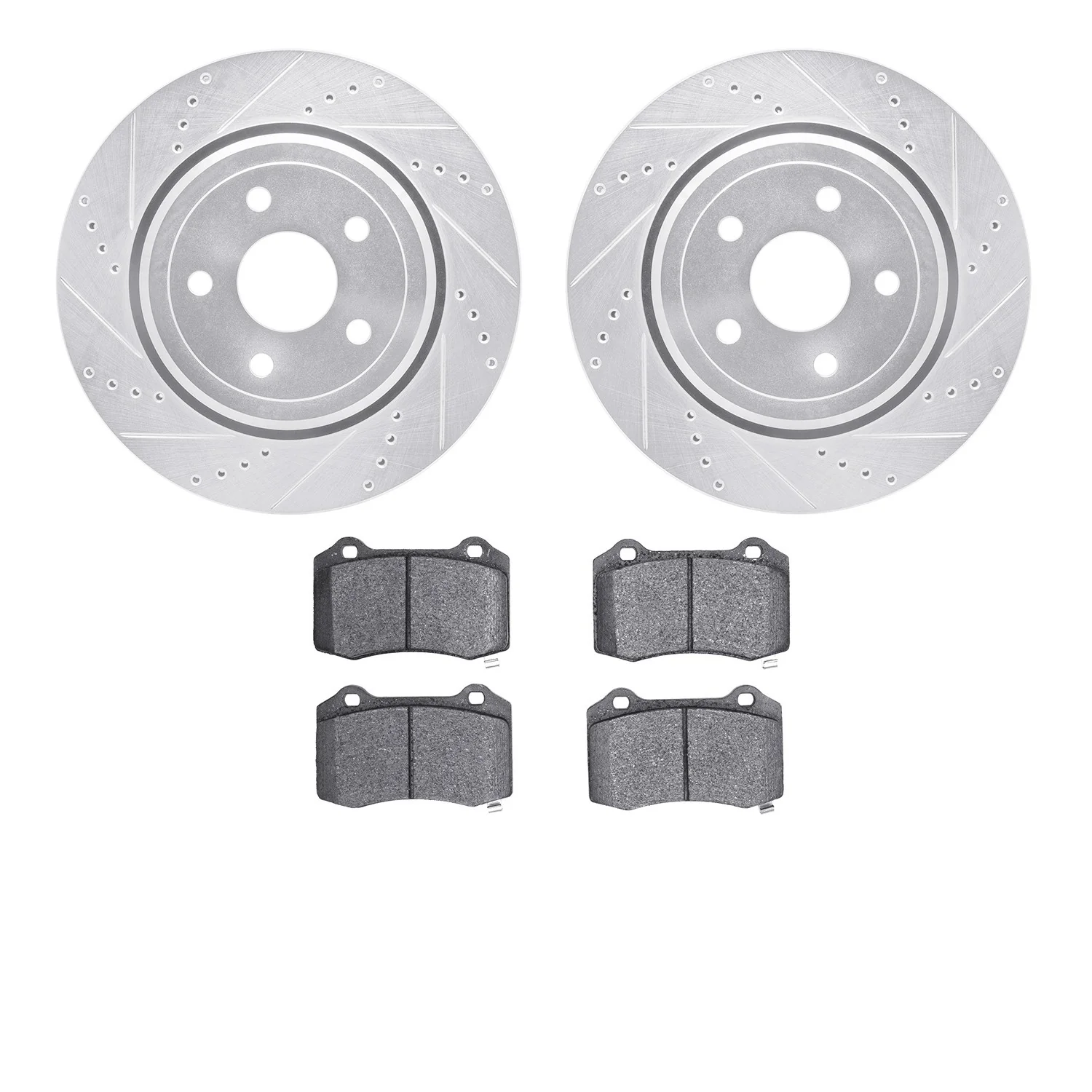 Dynamite Friction 7502-42025 Disc Brake Kit - Rear