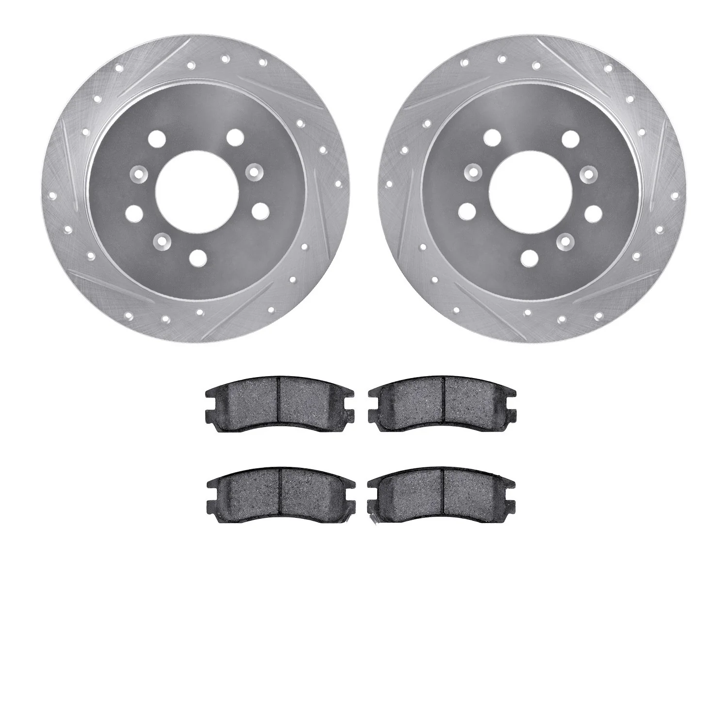 Dynamite Friction 7502-45002 Disc Brake Kit - Rear