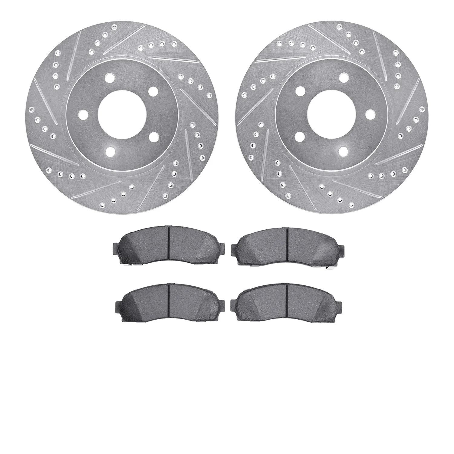 Dynamite Friction 7502-47046 Disc Brake Kit - Front