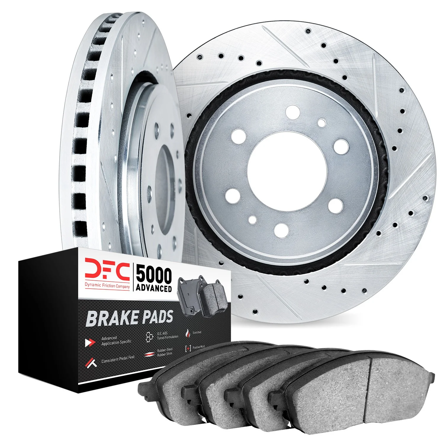 Dynamite Friction 7502-54165 Disc Brake Kit - Front