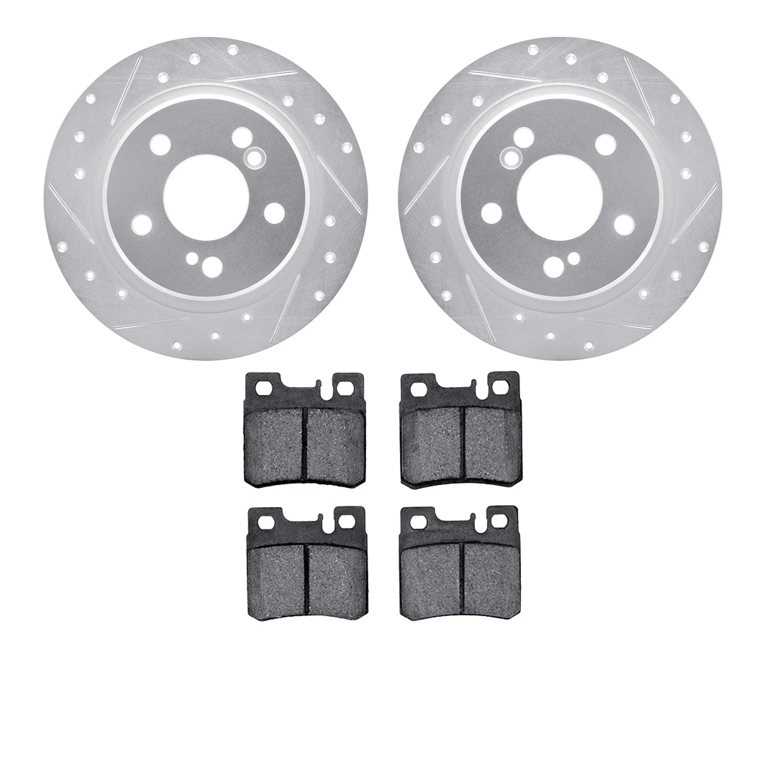 Dynamite Friction 7502-63022 Disc Brake Kit - Rear