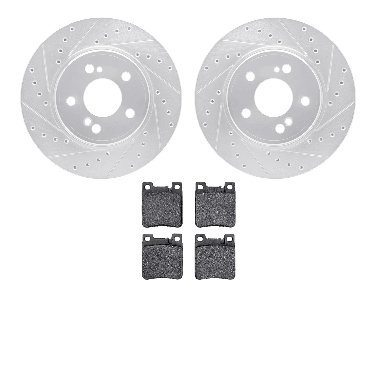 Dynamite Friction 7502-63032 Disc Brake Kit - Rear