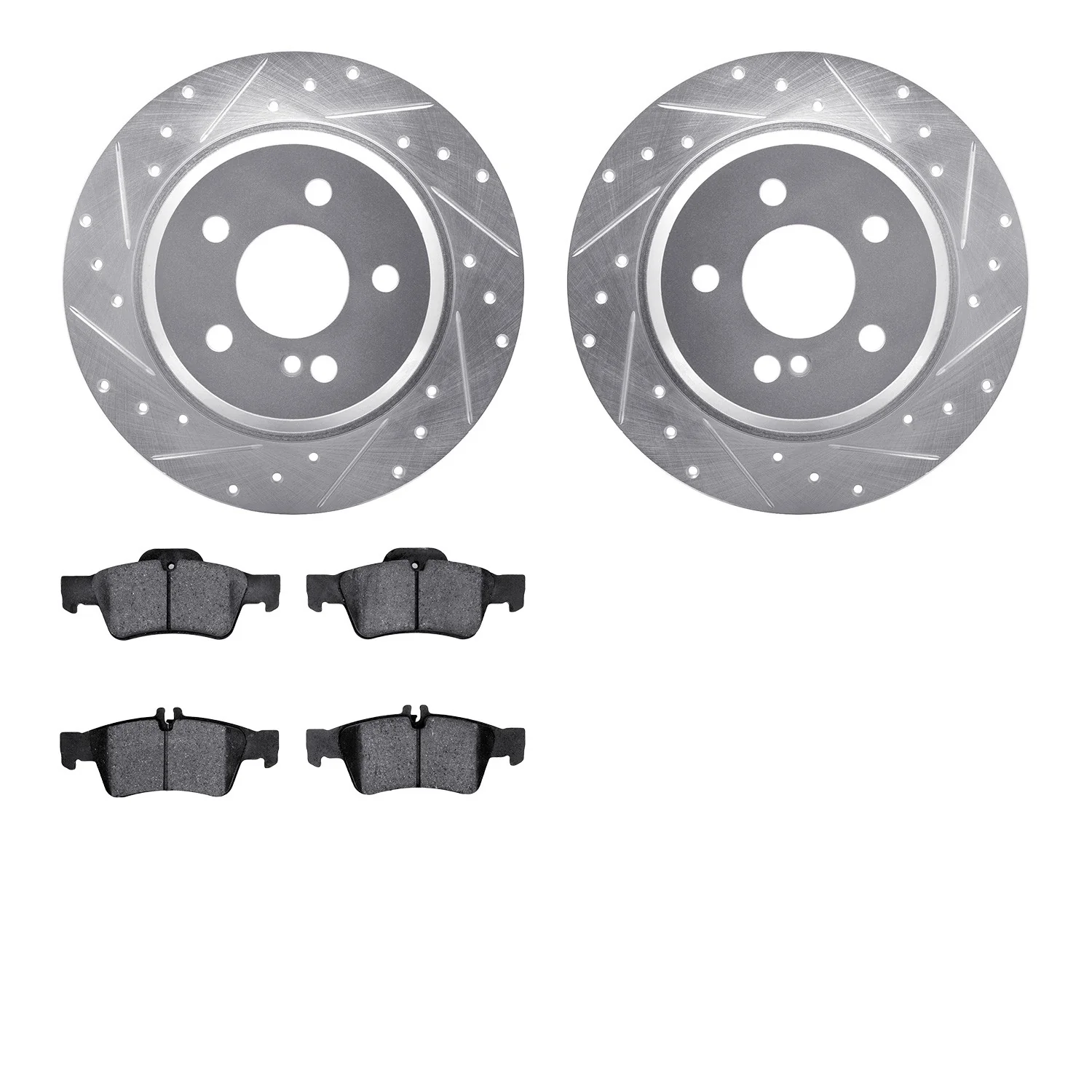 Dynamite Friction 7502-63043 Disc Brake Kit - Rear