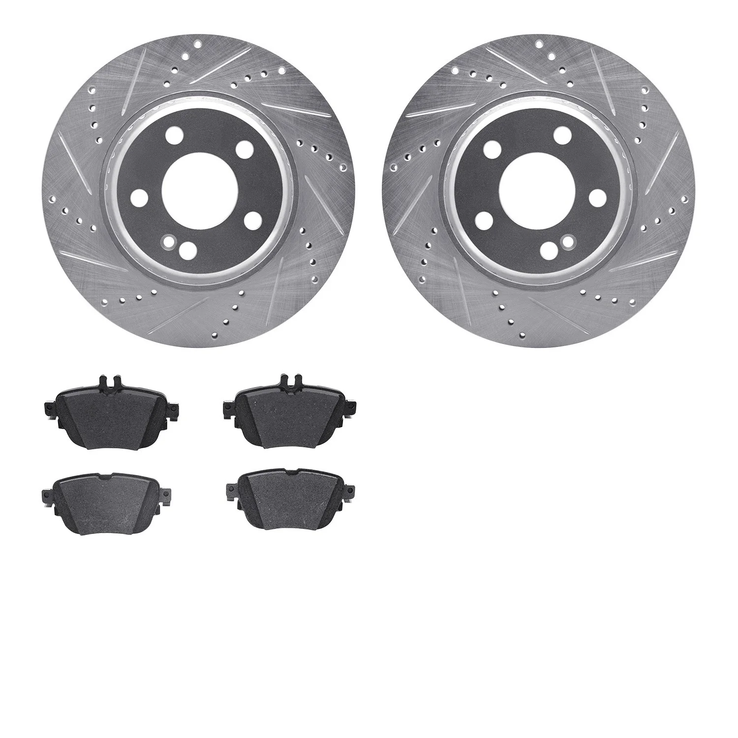 Dynamite Friction 7502-63064 Disc Brake Kit - Rear