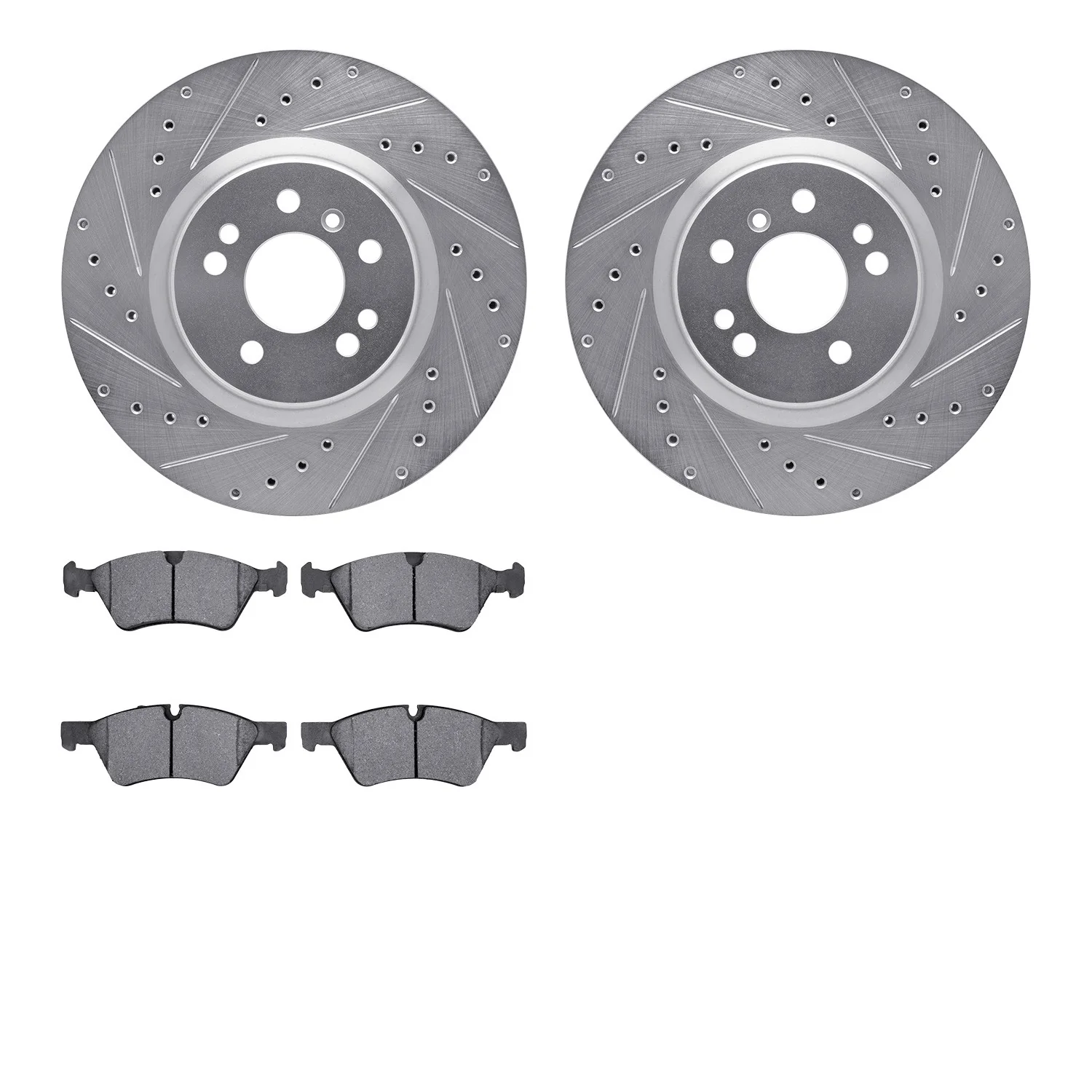 Dynamite Friction 7502-63110 Disc Brake Kit - Front
