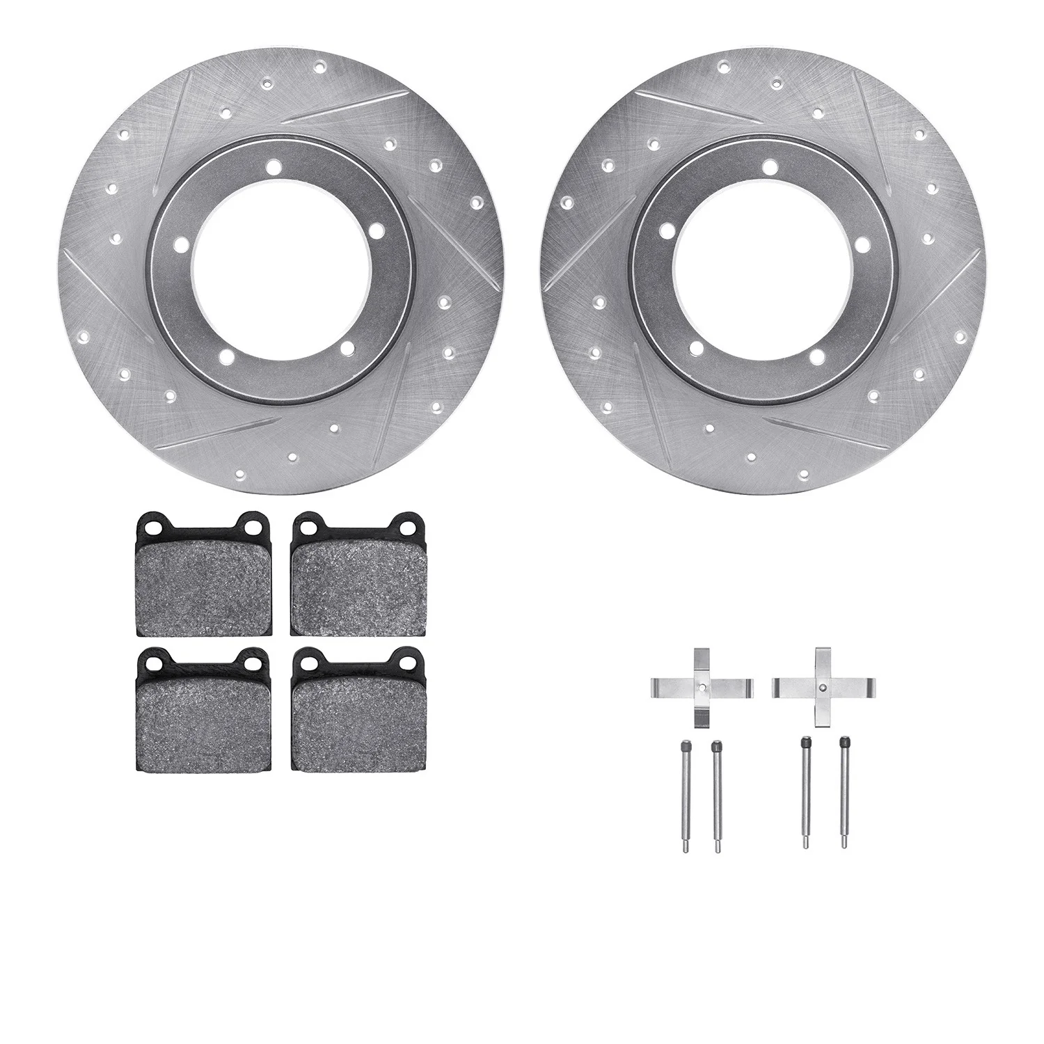 Dynamite Friction 7512-02000 Disc Brake Kit - Front