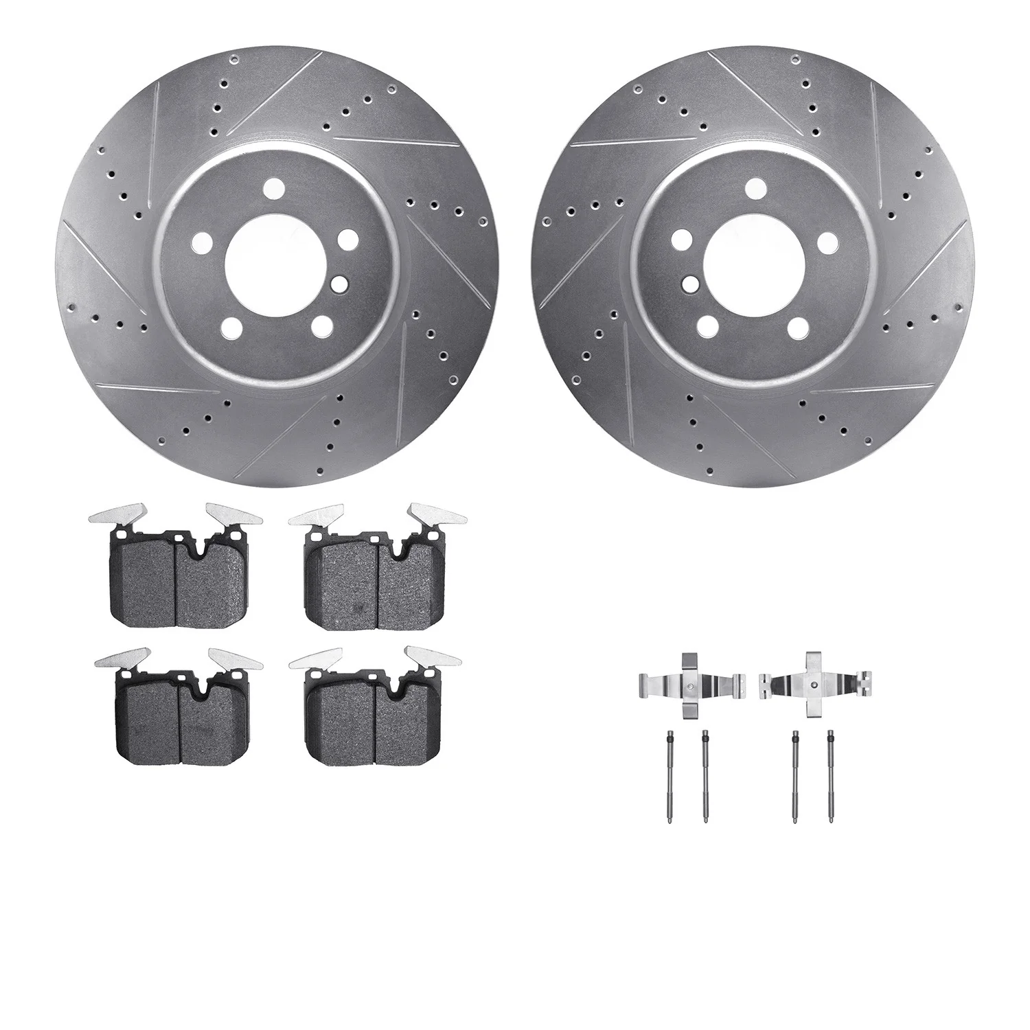 Dynamite Friction 7512-31126 Disc Brake Kit - Front