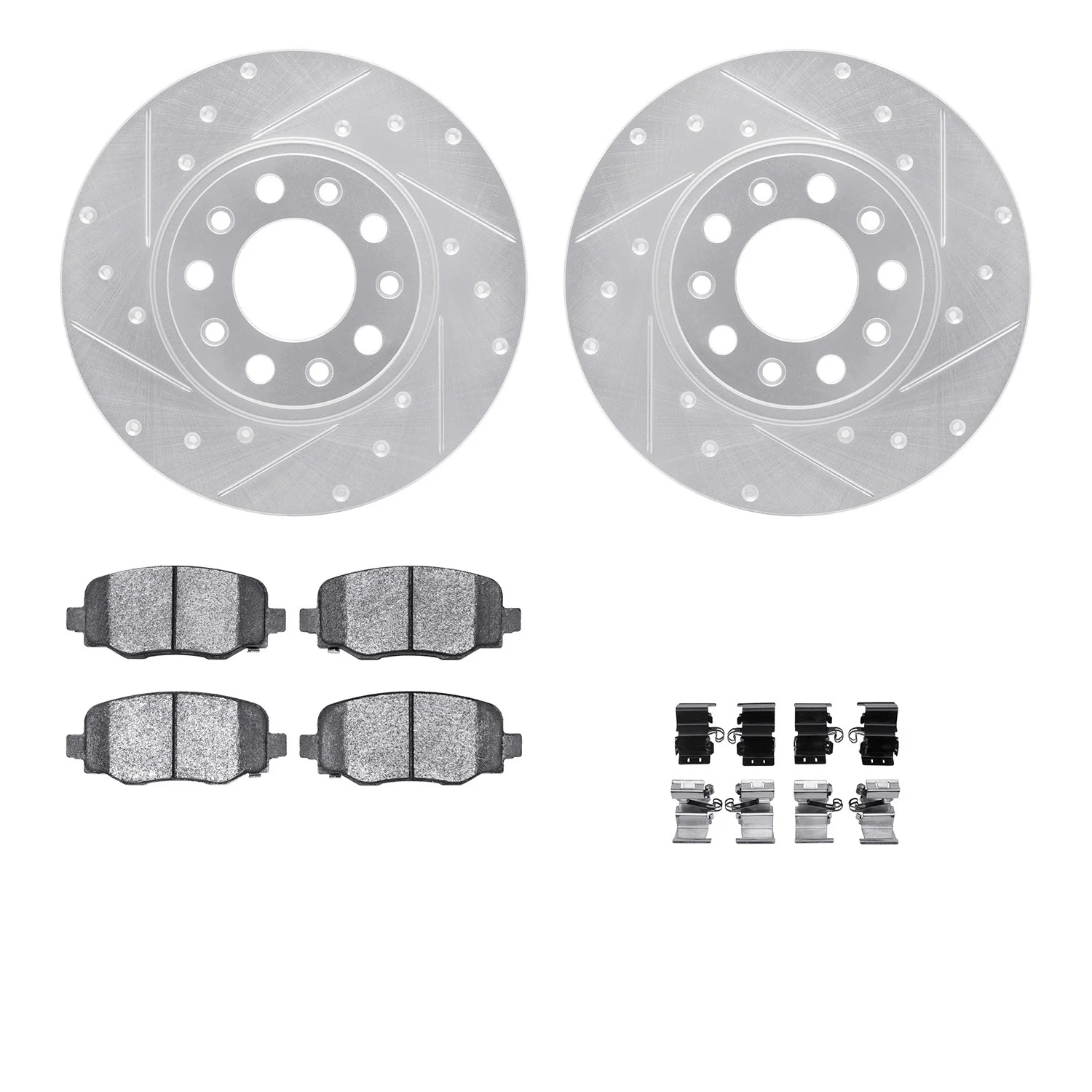 Dynamite Friction 7512-42045 Disc Brake Kit - Rear