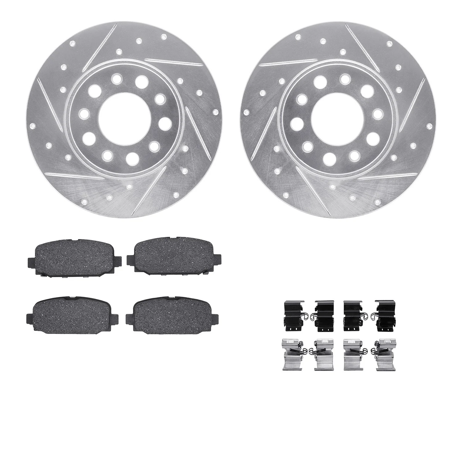 Dynamite Friction 7512-42052 Disc Brake Kit - Rear