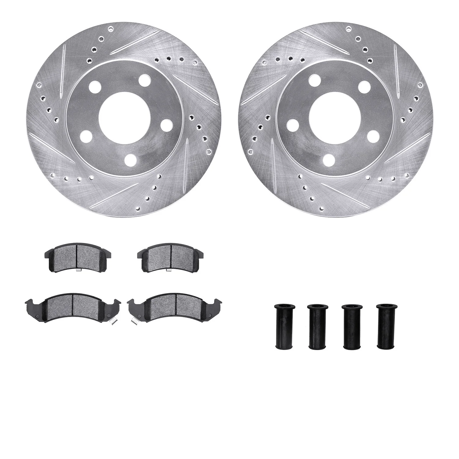 Dynamite Friction 7512-52026 Disc Brake Kit - Front