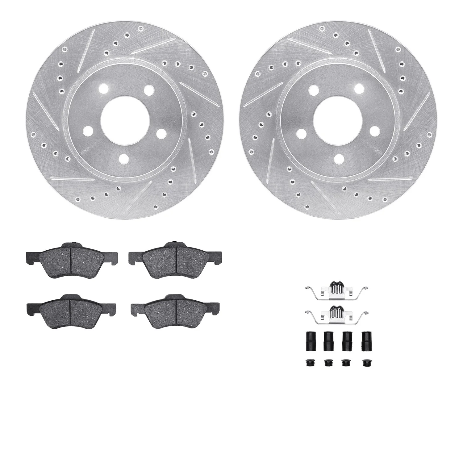 Dynamite Friction 7512-54169 Disc Brake Kit - Front