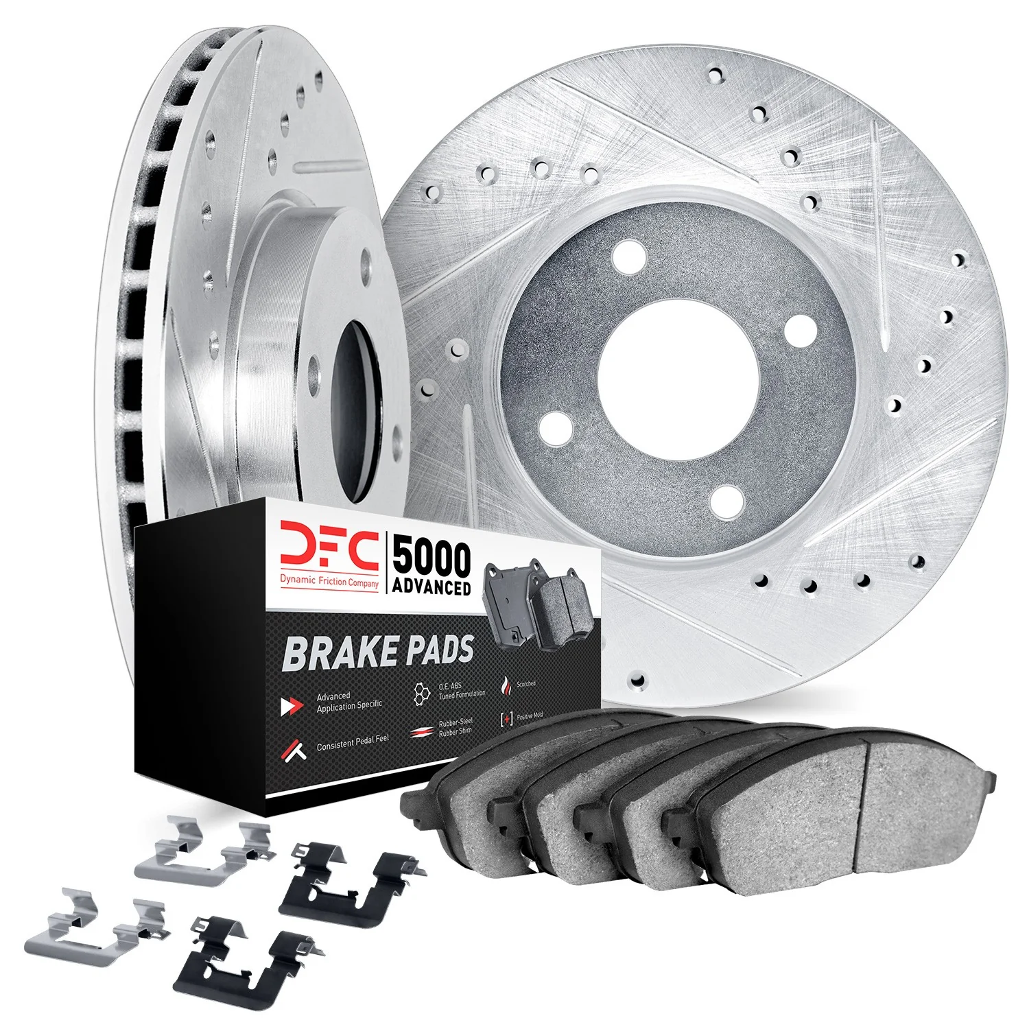 Dynamite Friction 7512-55056 Disc Brake Kit - Front