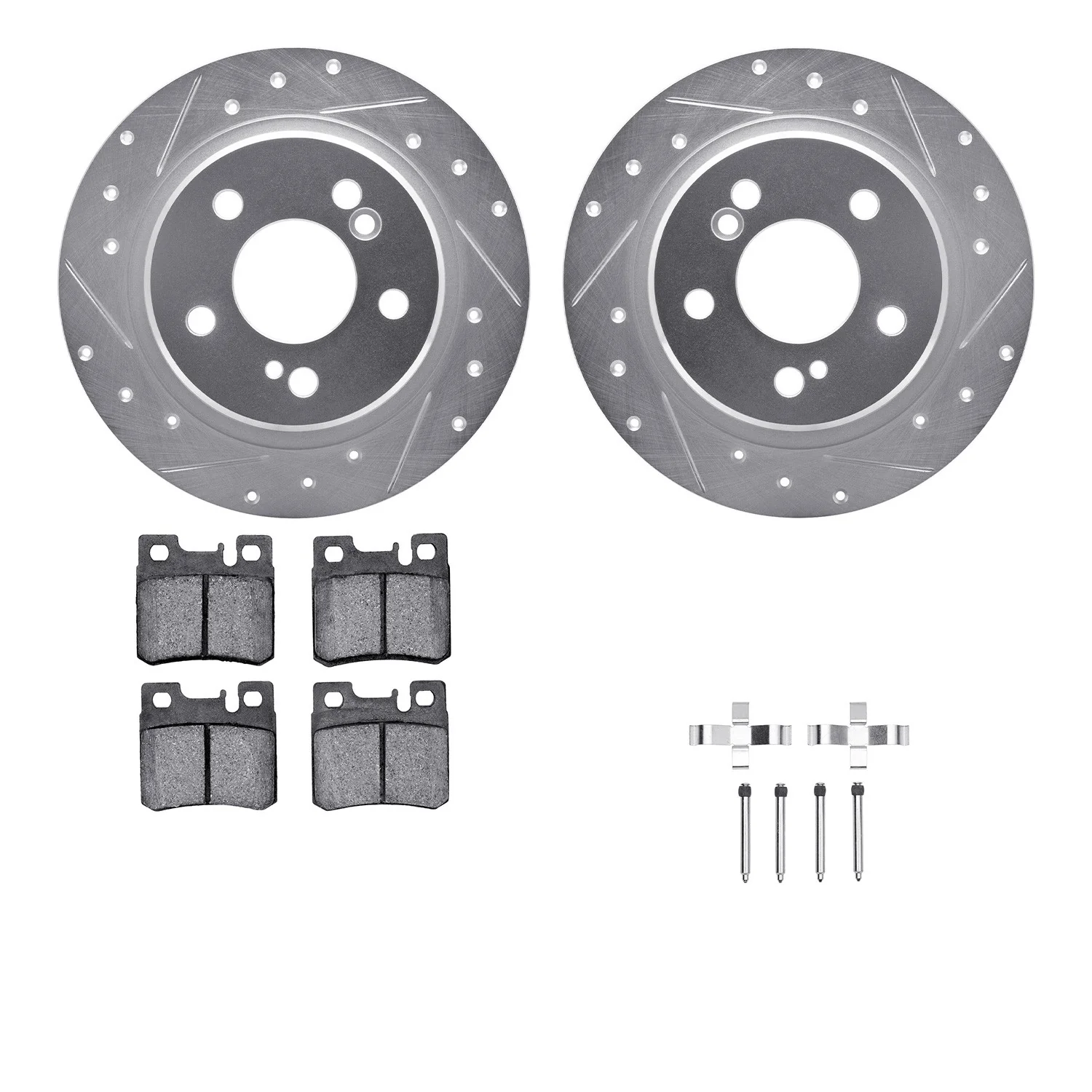 Dynamite Friction 7512-63030 Disc Brake Kit - Rear