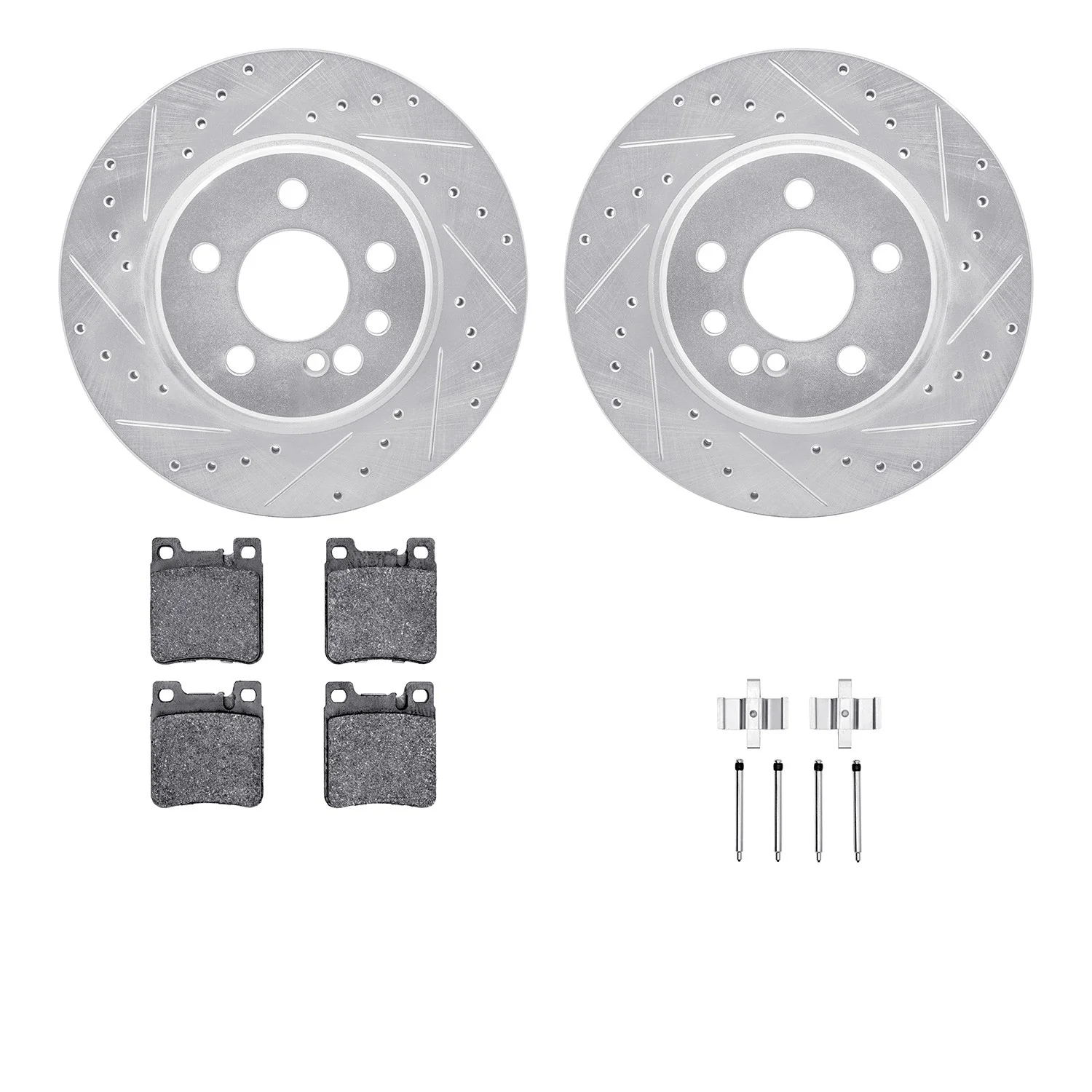 Dynamite Friction 7512-63032 Disc Brake Kit - Rear