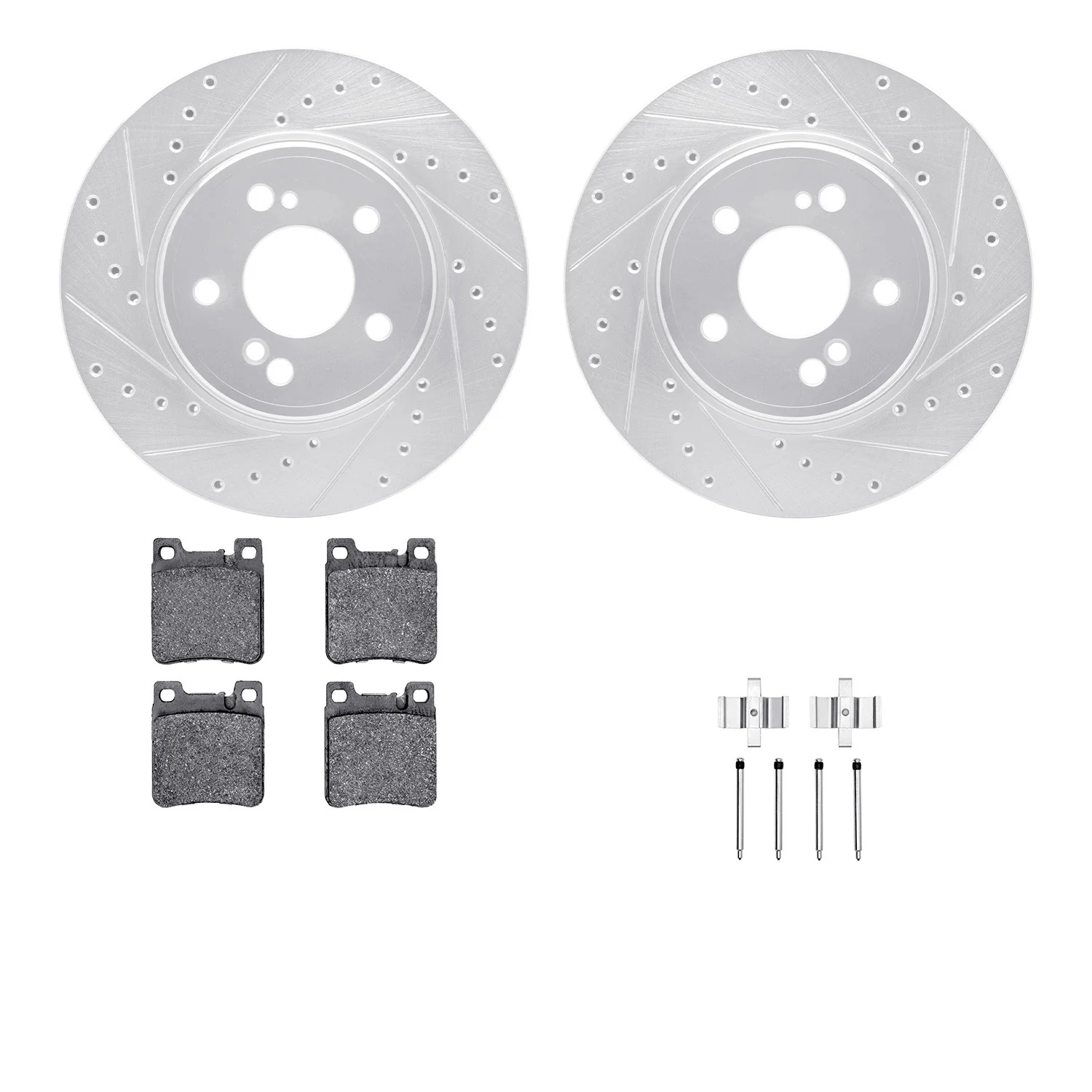 Dynamite Friction 7512-63038 Disc Brake Kit - Rear