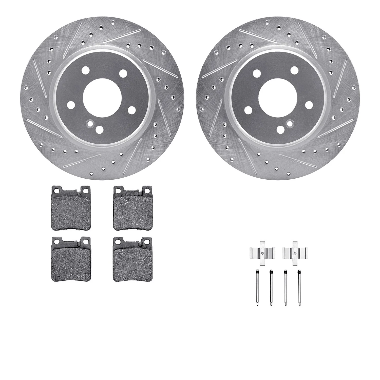 Dynamite Friction 7512-63045 Disc Brake Kit - Rear