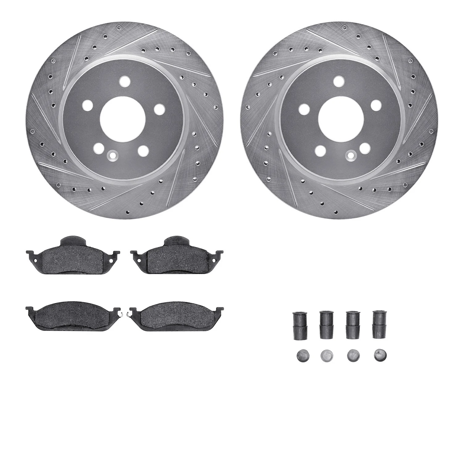 Dynamite Friction 7512-63067 Disc Brake Kit - Front