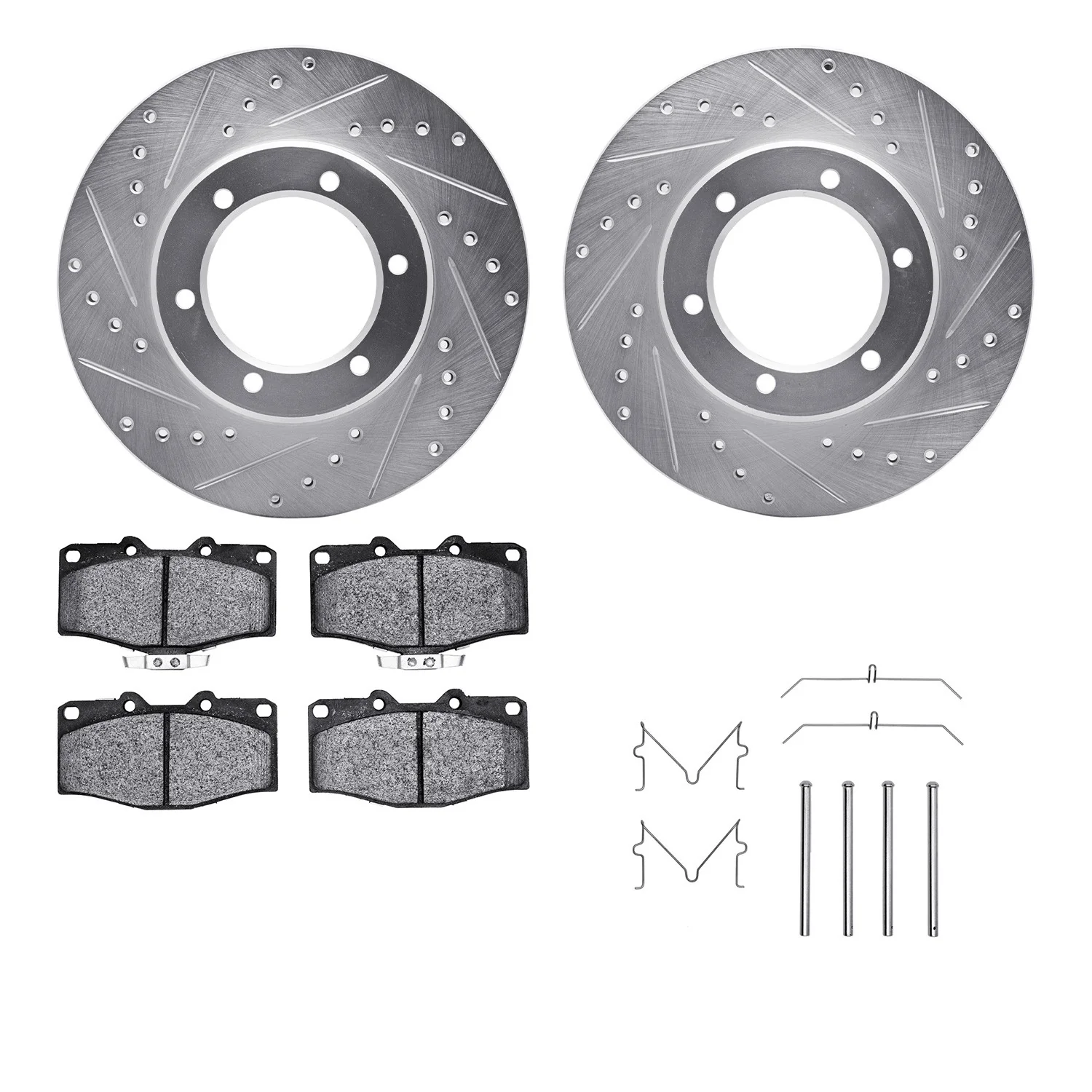Dynamite Friction 7512-76073 Disc Brake Kit - Front
