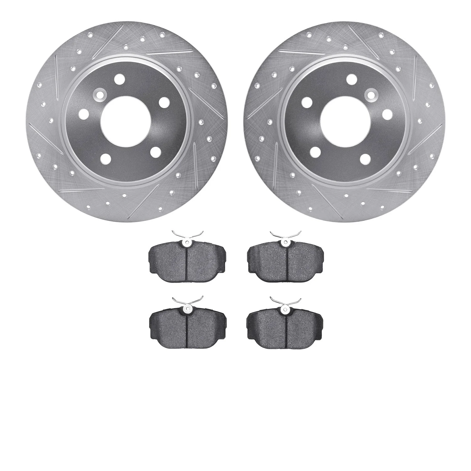 Dynamite Friction 7602-11001 Disc Brake Kit - Rear