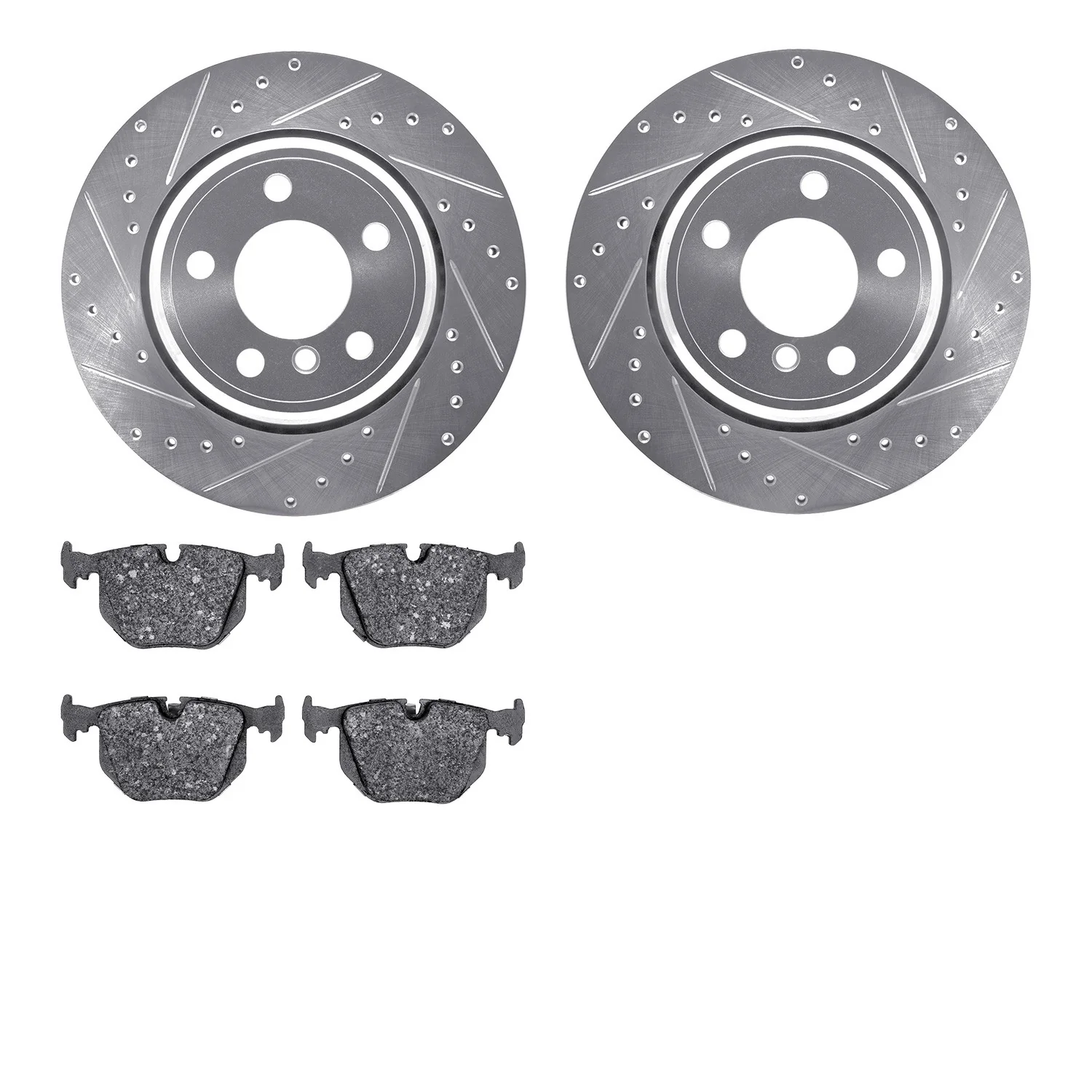 Dynamite Friction 7602-31104 Disc Brake Kit - Rear