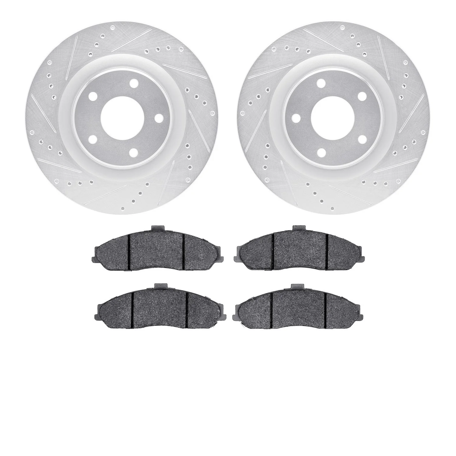Dynamite Friction 7602-46006 Disc Brake Kit - Front